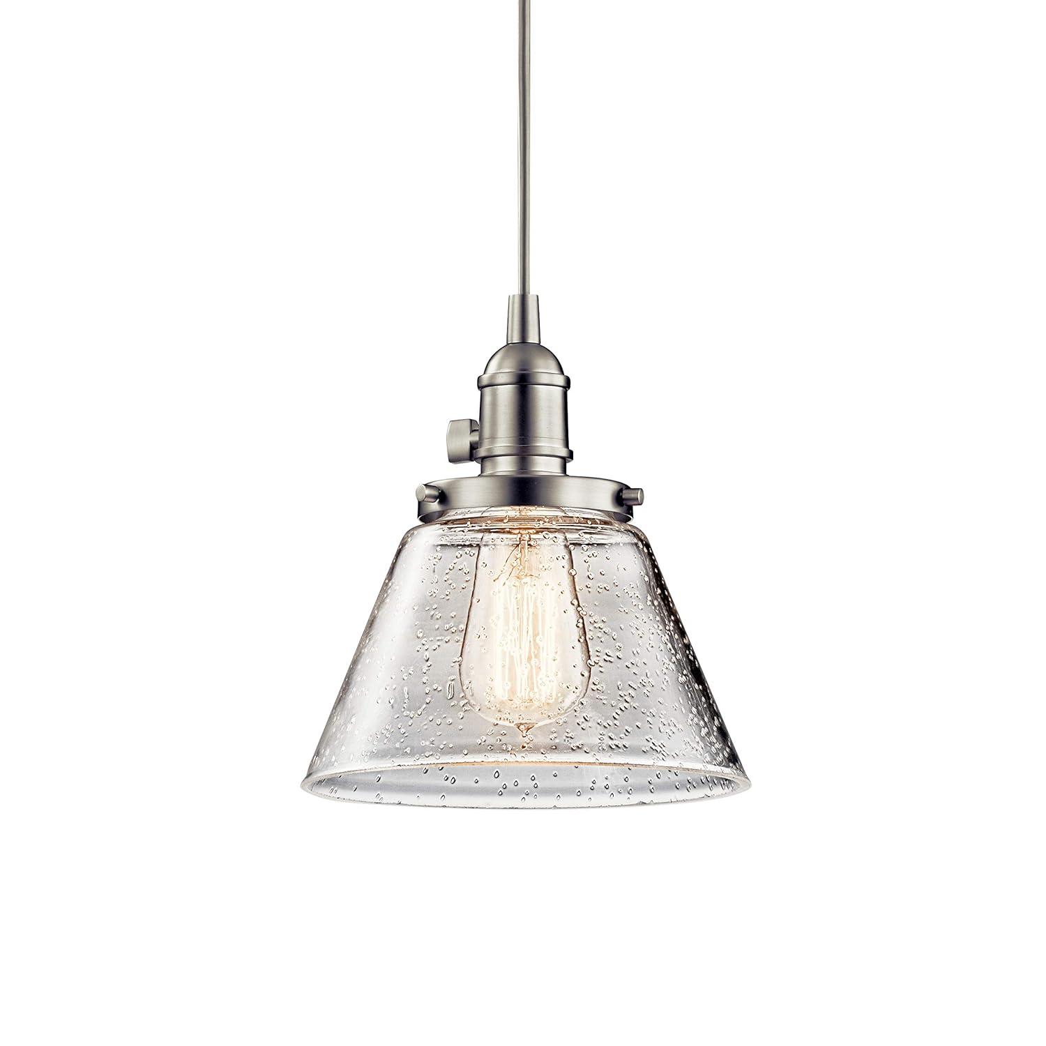 Kichler Lighting Avery 1 - Light Pendant in  Brushed Nickel