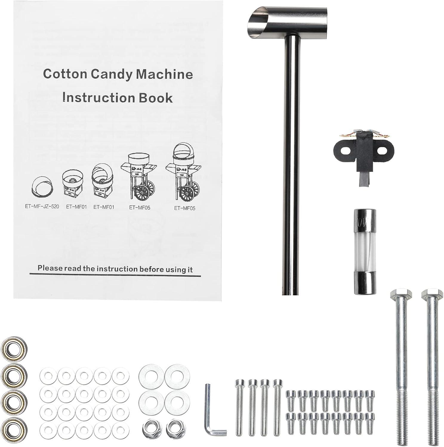 BENTISM Commercial 21" Floss Bubble Maker Cotton Candy Machine Cover