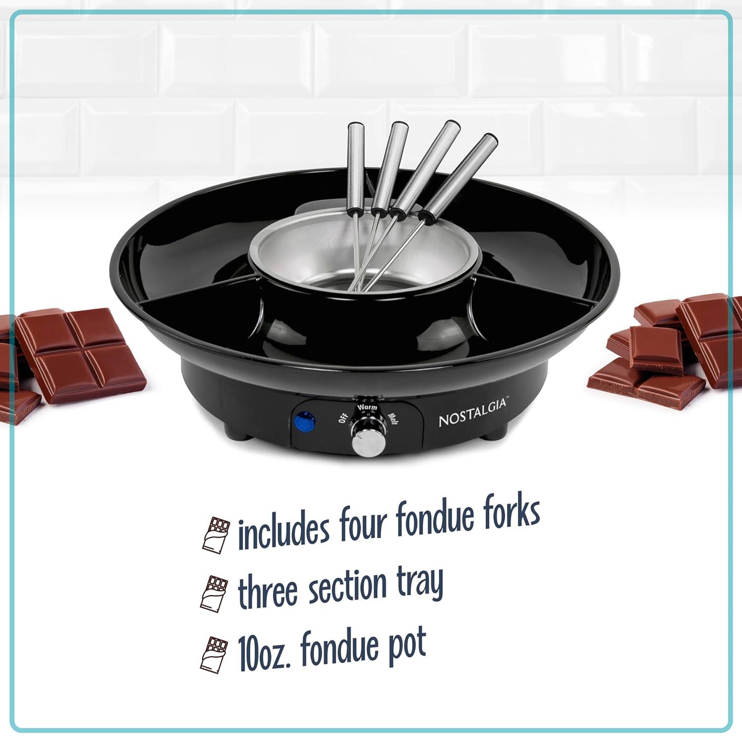 Nostalgia Nostalgia 10-Ounce Fondue Party Set