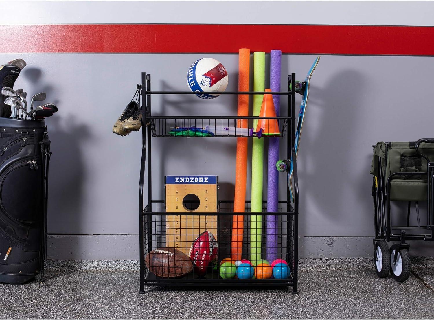 BirdRock Home 11439 Metal Freestanding Multi-Use Sports Rack