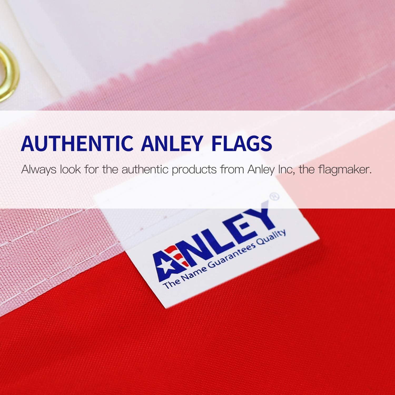 Anley 3 ft x 5 ft Original 8 Stripe Rainbow Flag - Historical Gay LGBT Flags Polyester