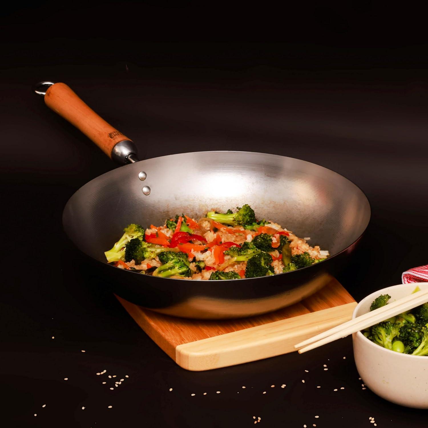 JOYCE CHEN Carbon Steel Non-Stick Frying Pan