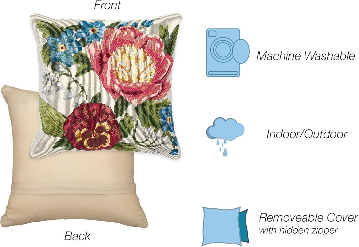 Liora Manne Marina No Decorative Addition Indoor/Outdoor Throw Pillow