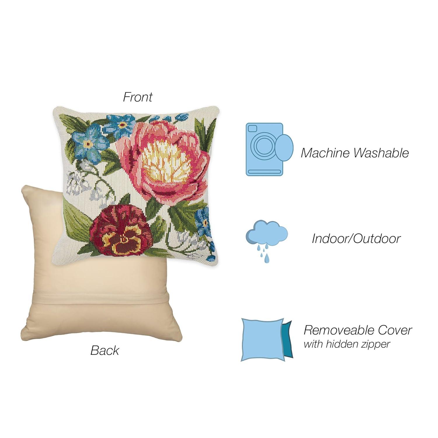 Liora Manne Marina No Decorative Addition Indoor/Outdoor Throw Pillow