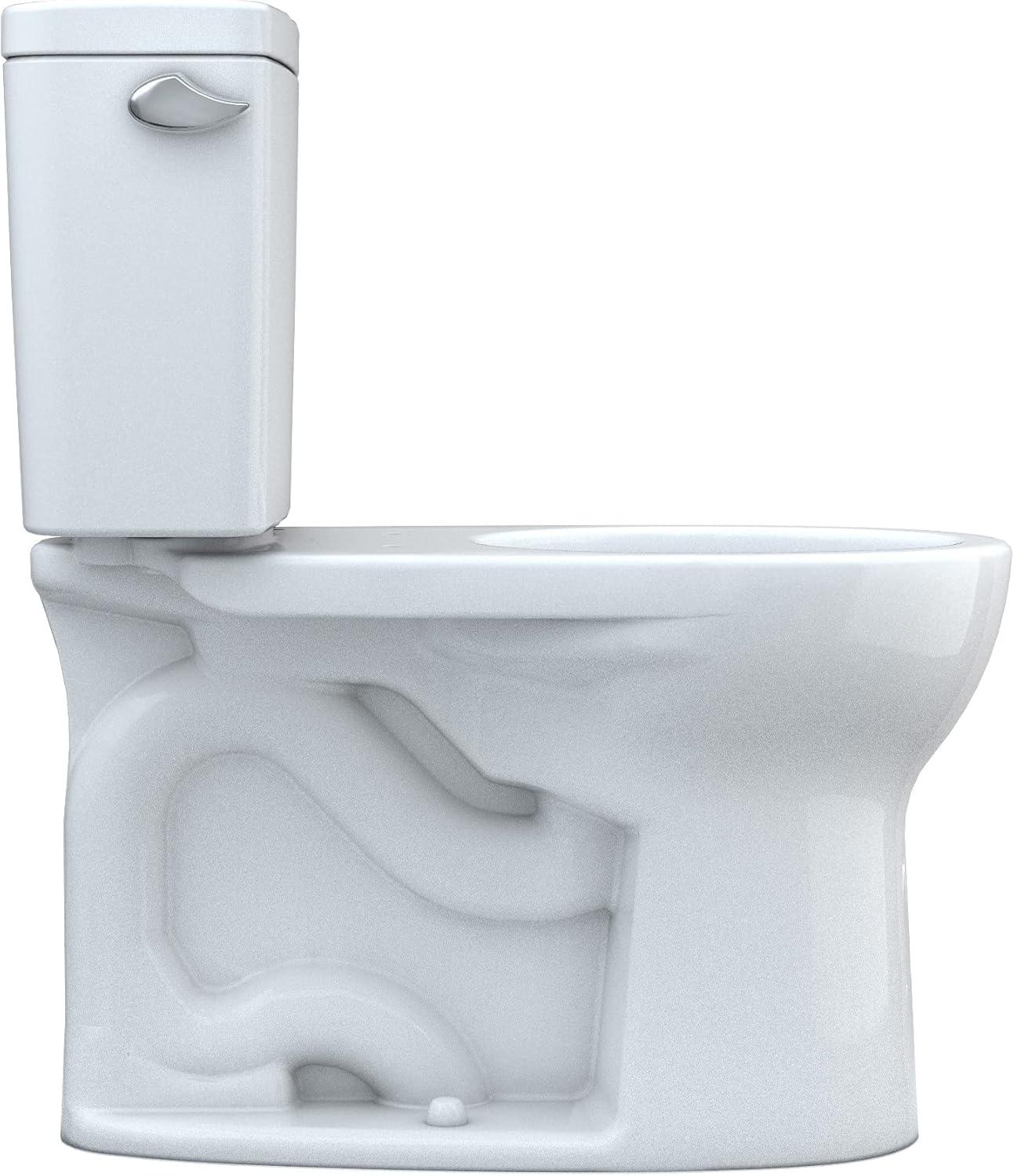 Drake Two Piece Round 1.6 Gpf Universal Height Toilet with Wax Ring