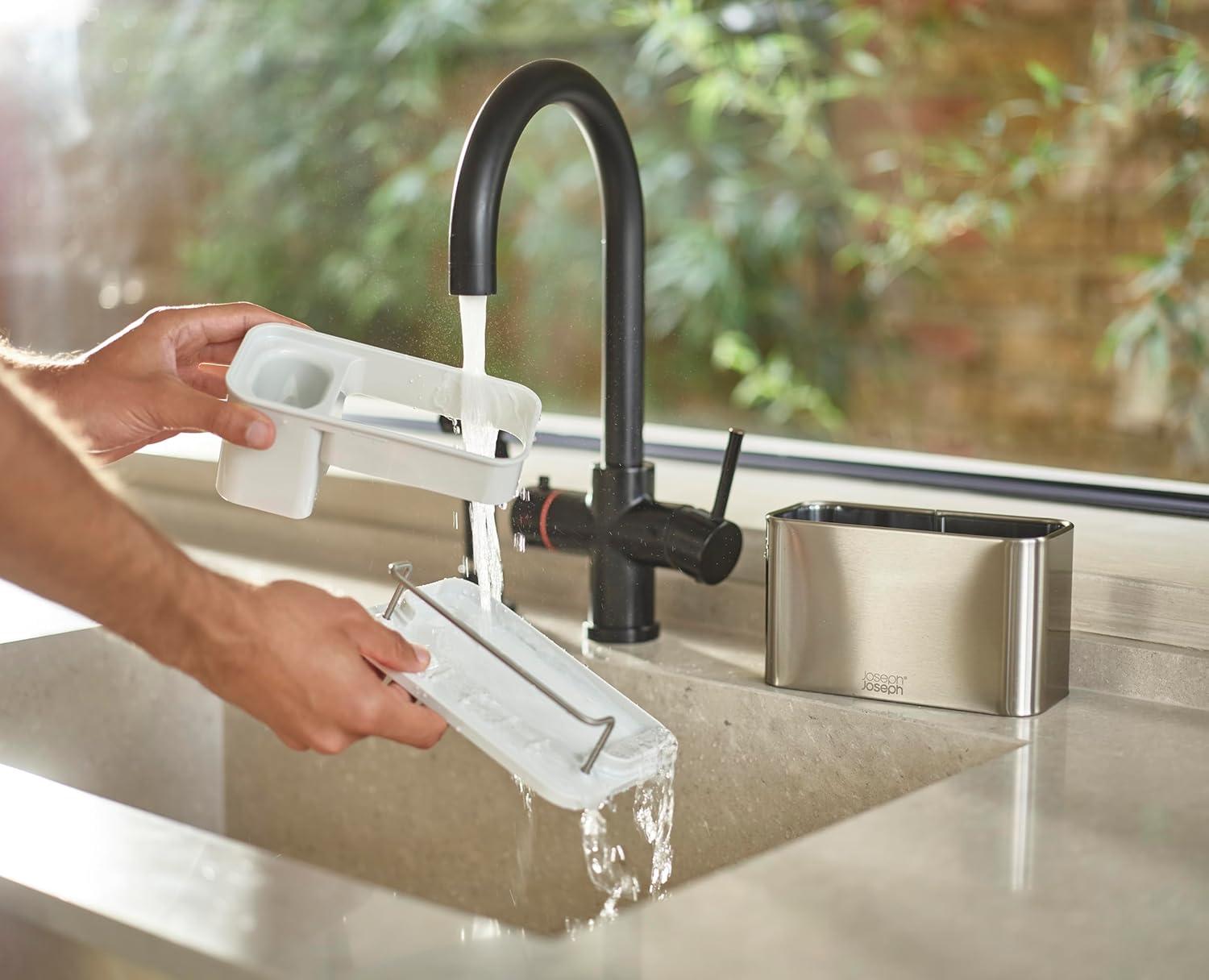 Joseph Joseph Joseph Joseph Surface Stainless Steel Kitchen Sink Caddy