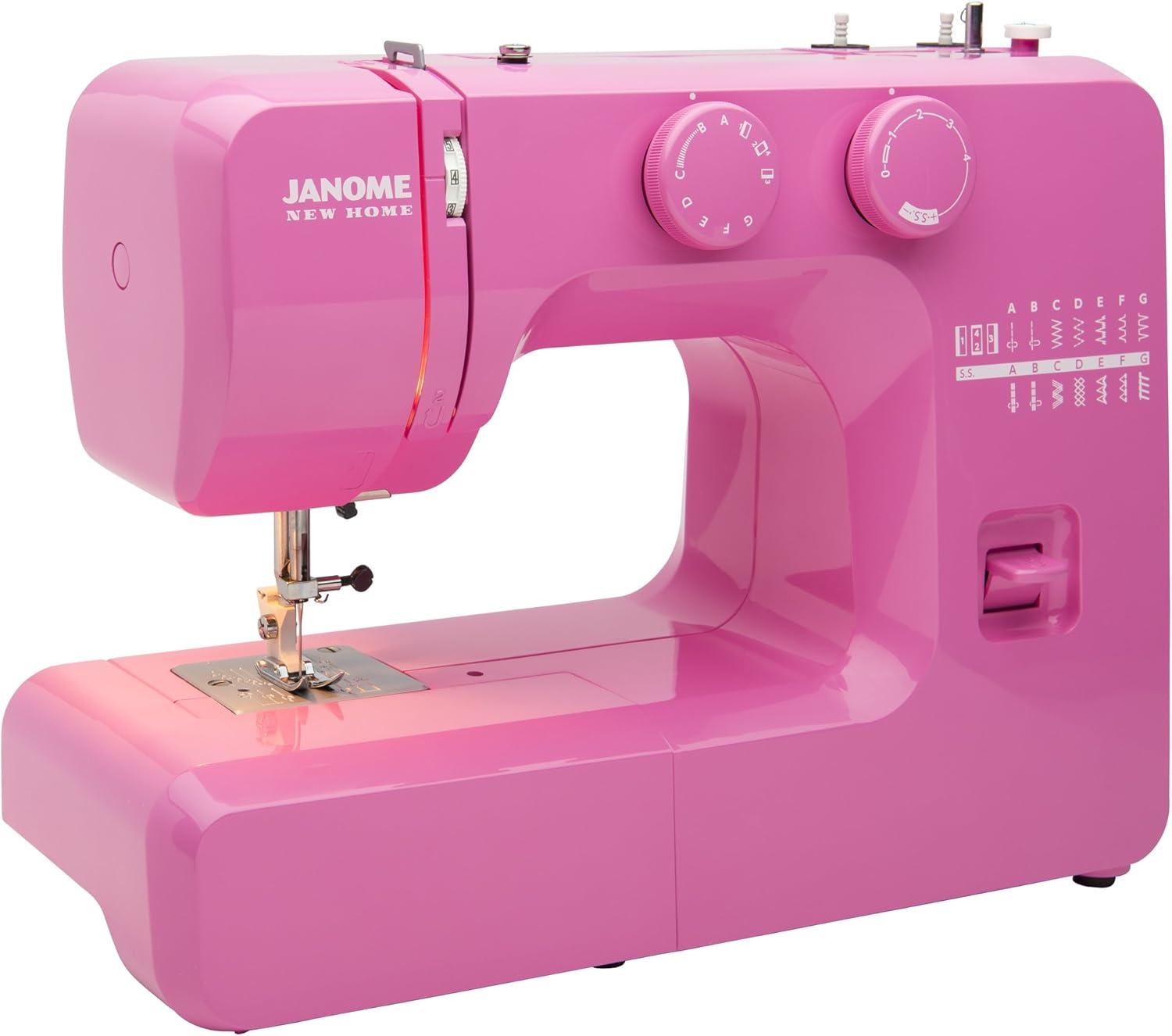 Janome Pink Sorbet Easy-to-Use Sewing Machine