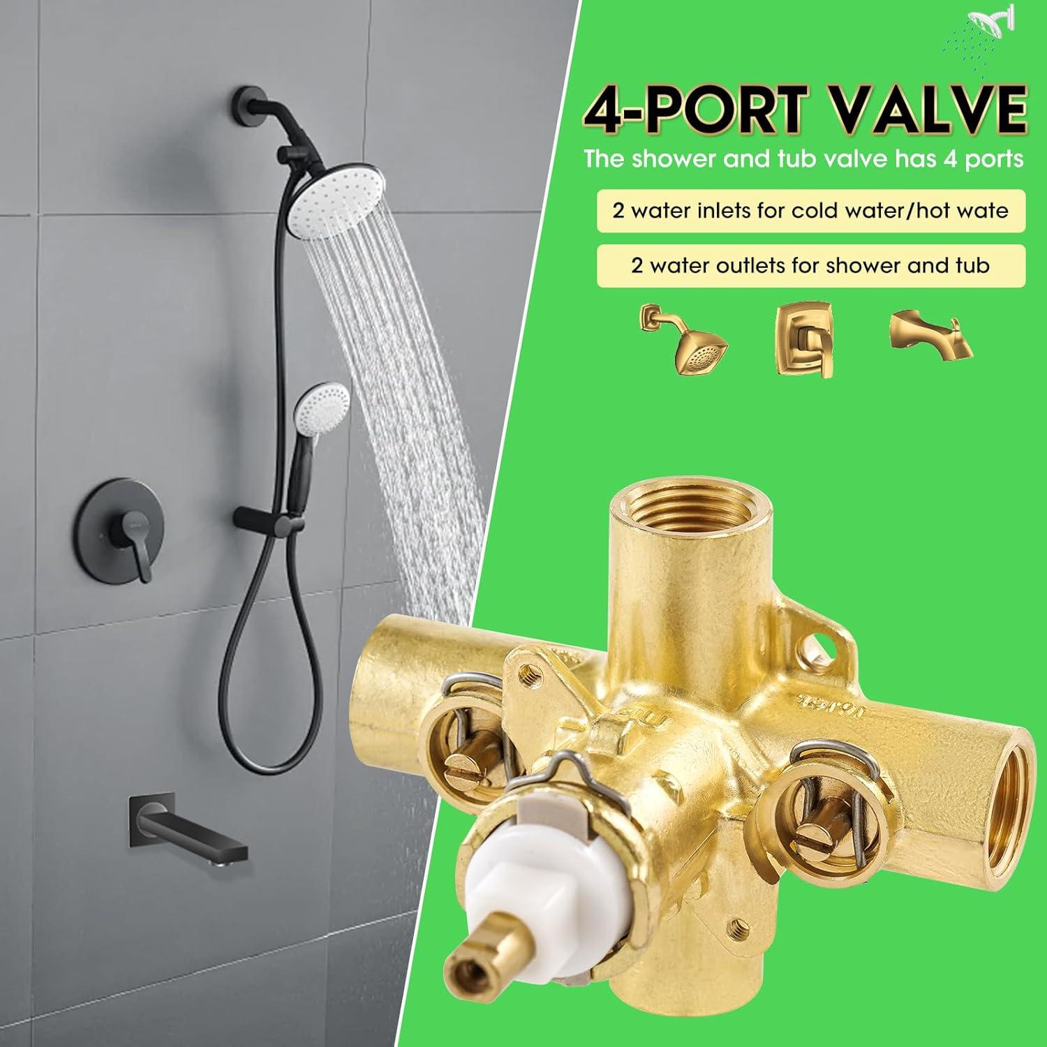 M-Pact Posi-Temp IPS Connection Pressure Balancing Valve