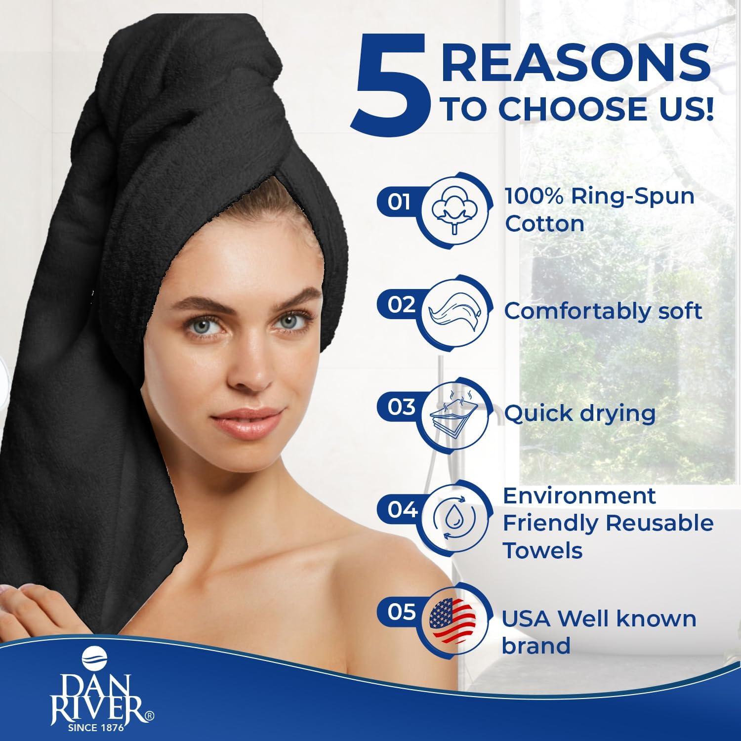 Madison Park Signature 800GSM Ultra-Soft 100% Cotton Absorbent Towel Set
