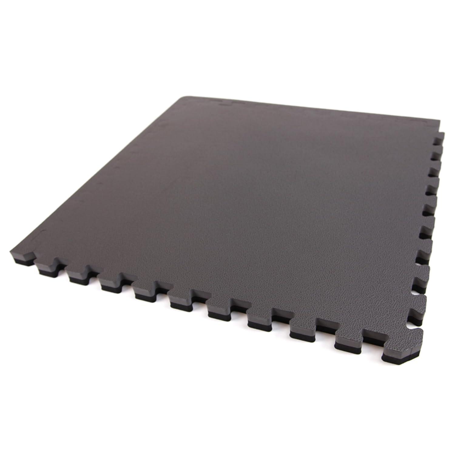 Flooringinc 1" Mma Interlocking Foam Tiles, 3'X3', Red/Blue, 5 Tile Pack (Set of 5)