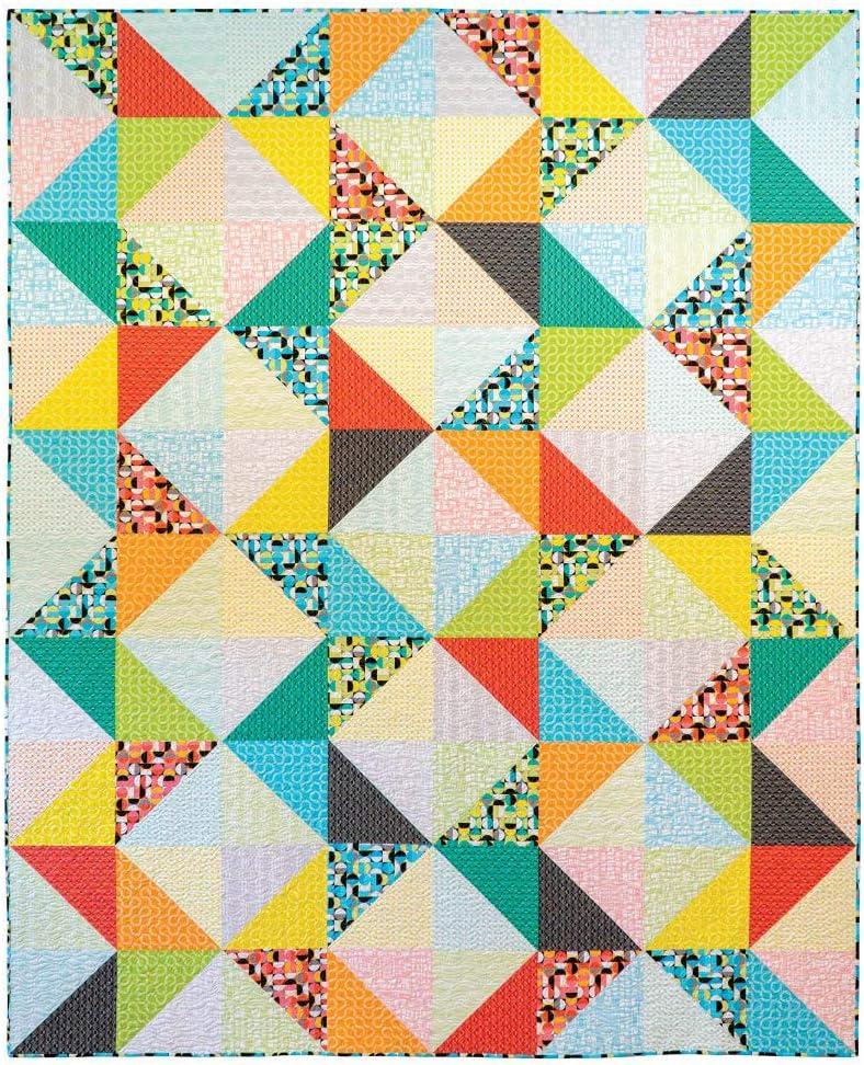 Christa Quilts Charming Chevrons Quilt Pattern, None