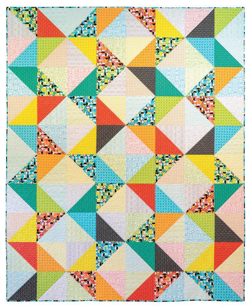 Christa Quilts Charming Chevrons Quilt Pattern, None
