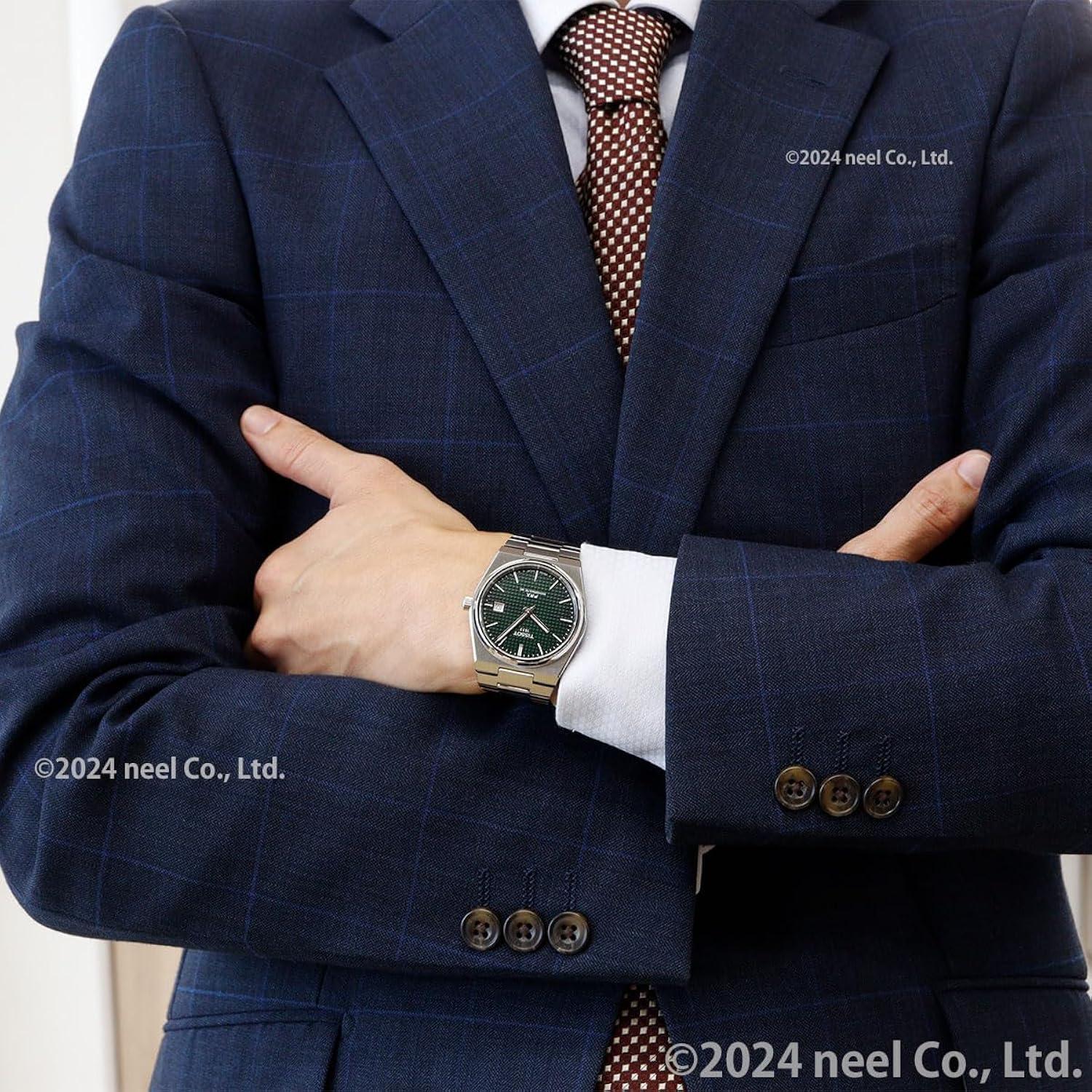 Tissot PRX Powermatic 80 Automatic Green Dial Men's Watch T137.407.11.091.00