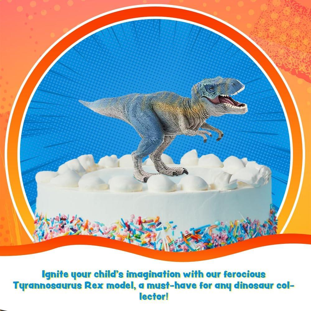 DIOBLD Dinosaur Toy - Tyrannosaurus Rex, T-Rex Toy, Realistic Details, Moveable Jaw, Imagination-stimulating Dinosaur Toy, for Boys and Girls Ages 4+, Dark Green