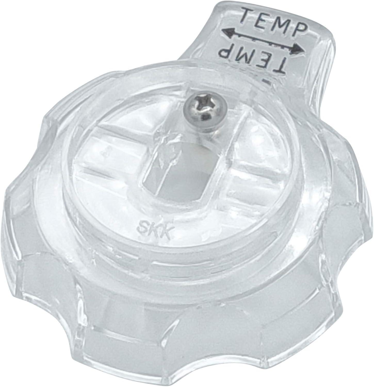 Avalon 7023-4 Avalon Temperature Control Handle For Mixet Tub And Shower Faucets Replacement Kit, Temperature Control Knob, Durable Material, Easy Installation, Clear Acrylic