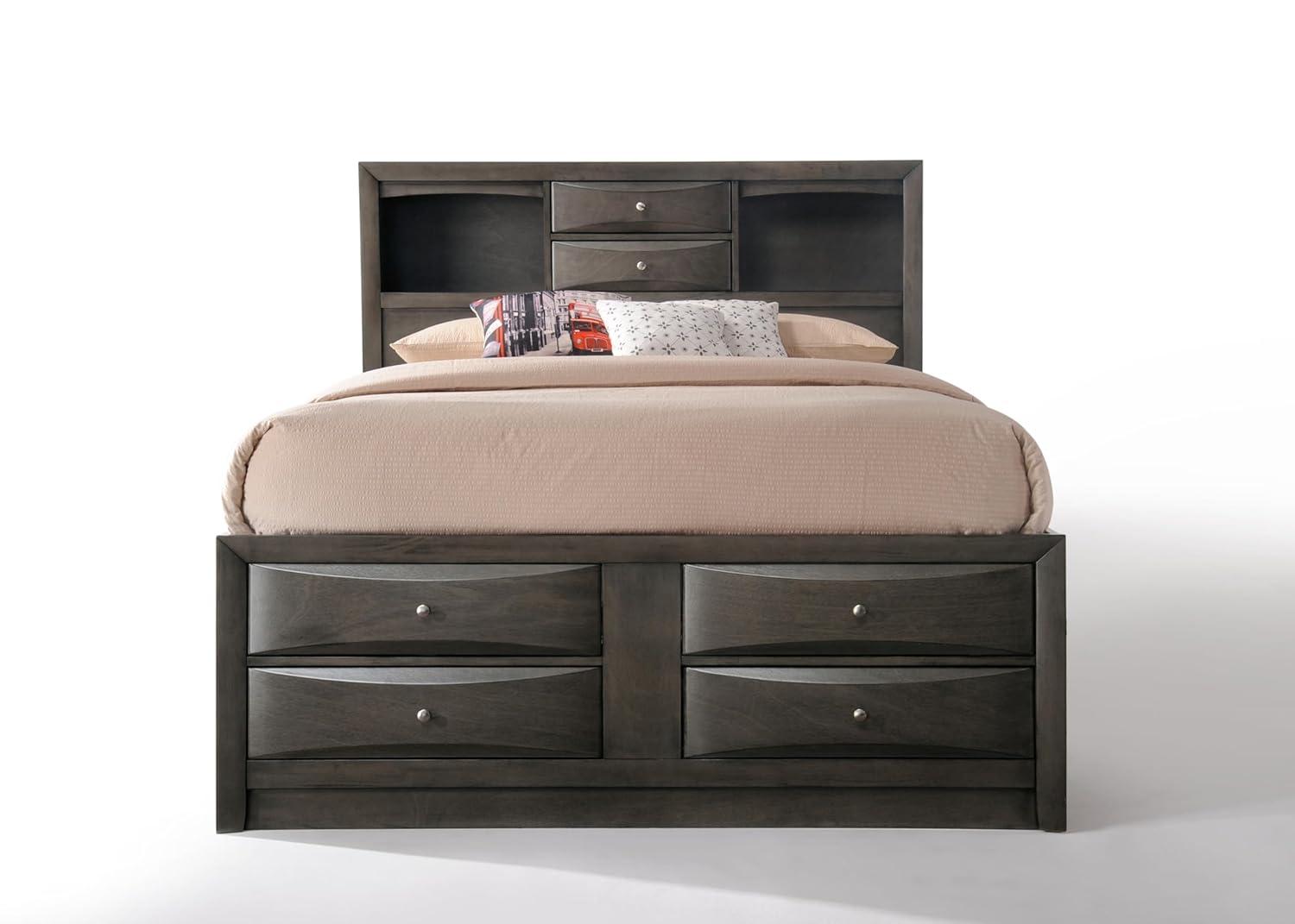 Wildon Home® Elyne Bookcase Storage Bed