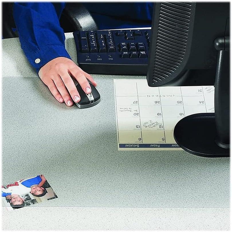 Artistic KrystalView Desk Pad with Microban, 36 x 20, Clear