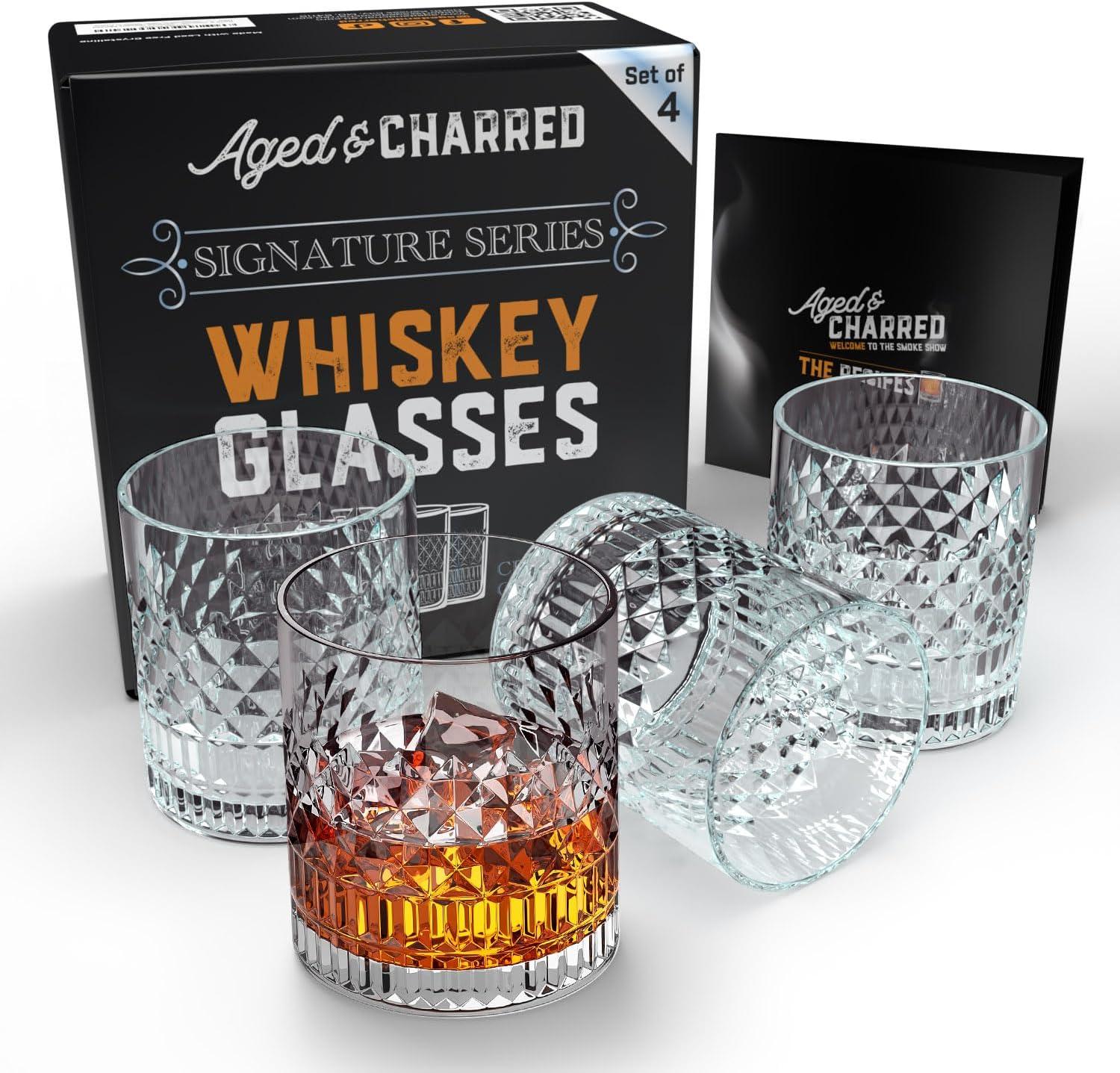 Aged&Charred Signature Series Glasses