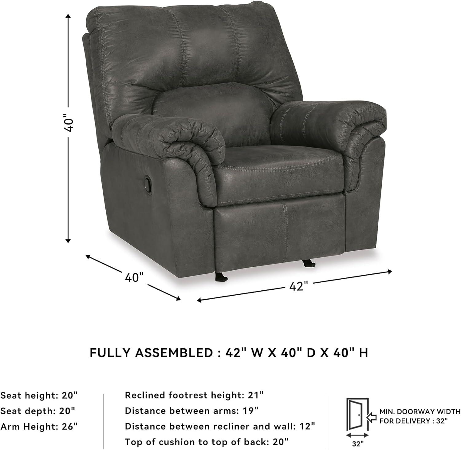 Antolin Faux Leather Recliner