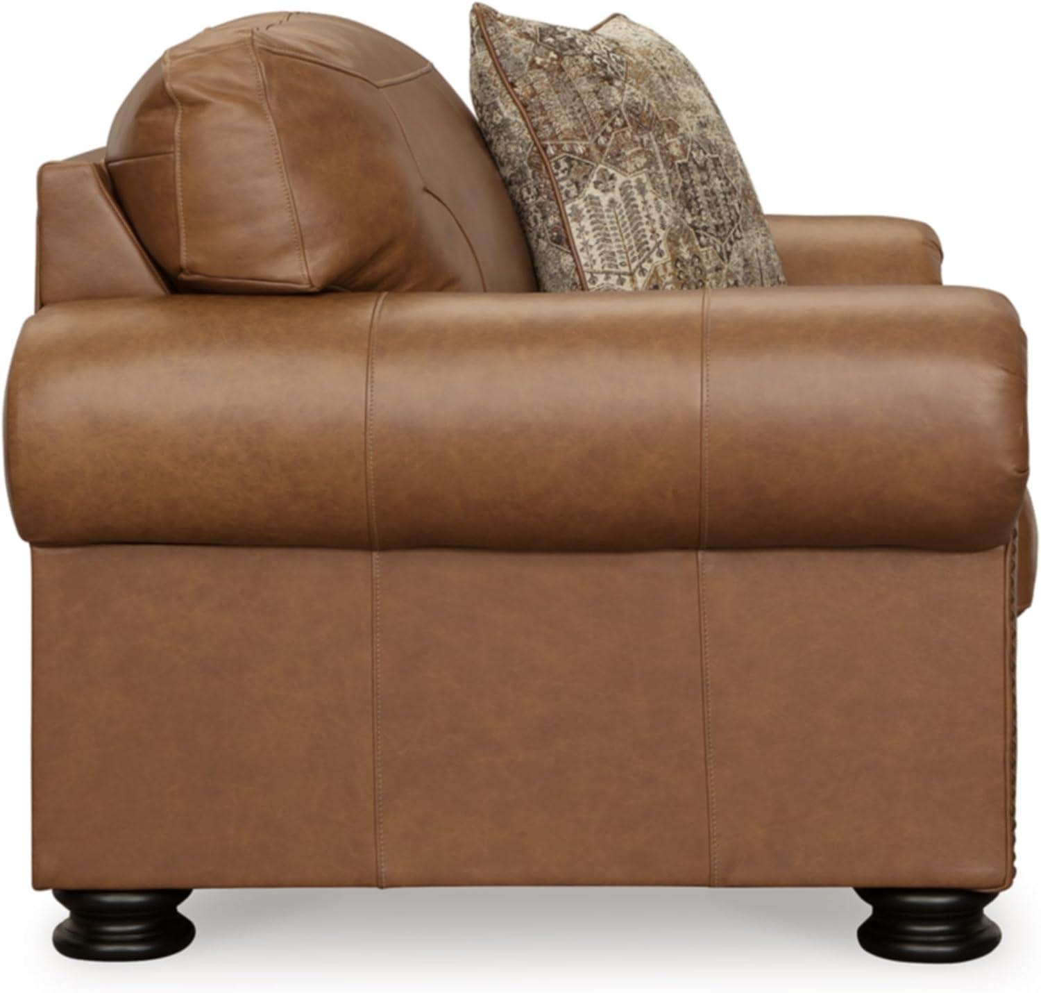 Ashley Furniture Carianna Caramel Oversized Chair