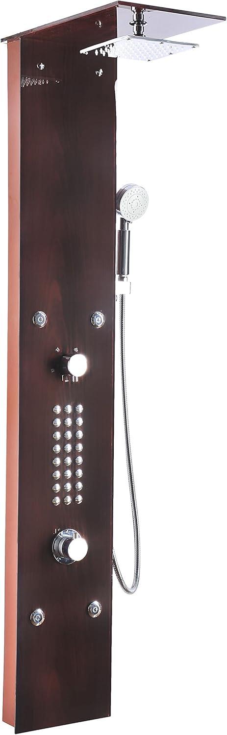 59.37'' Shower Panel with Adjustable Shower Head