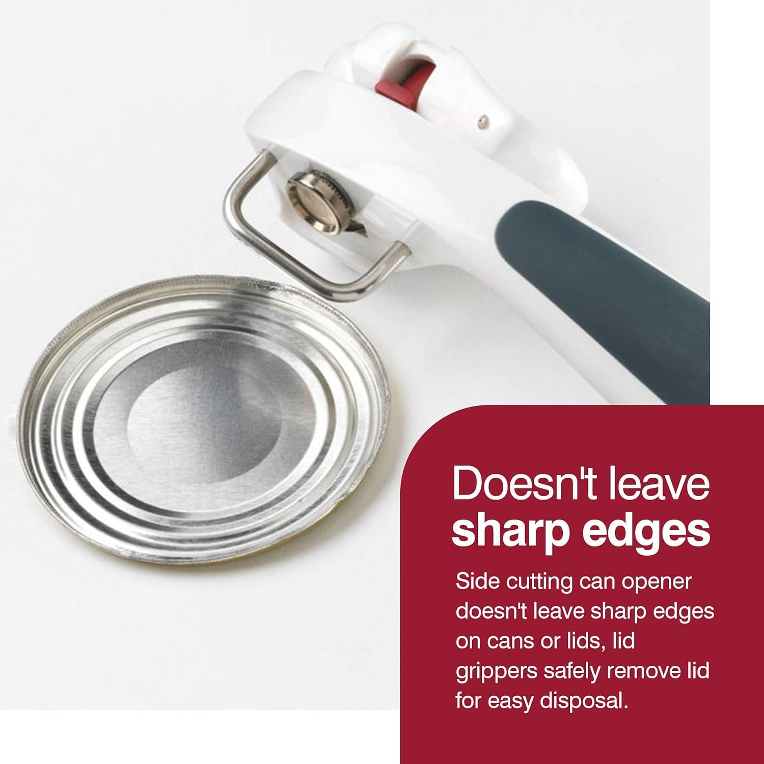 Zyliss Safe Edge Can Opener Gray