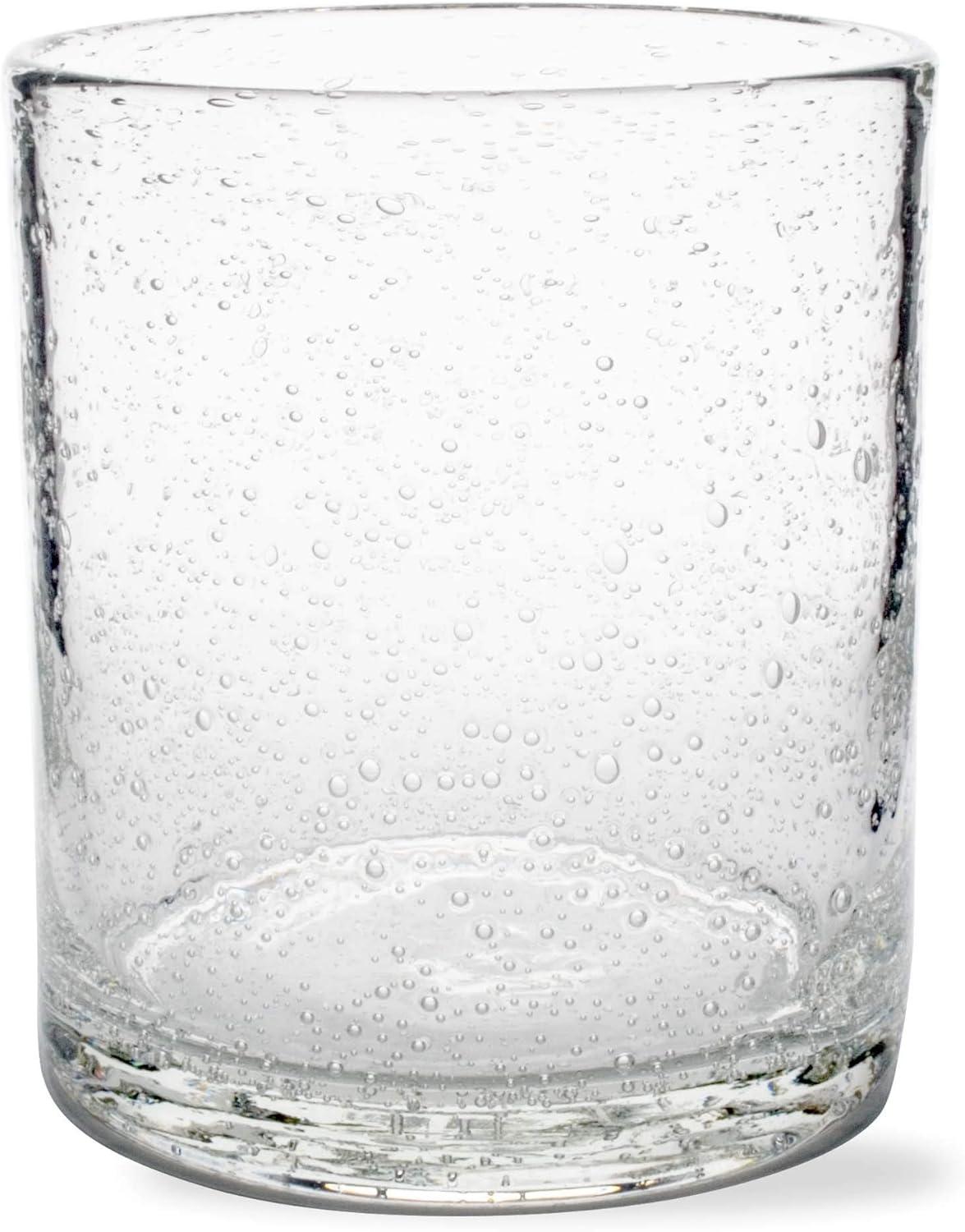 tagltd Bubble Glass Dbl Old Fashioned