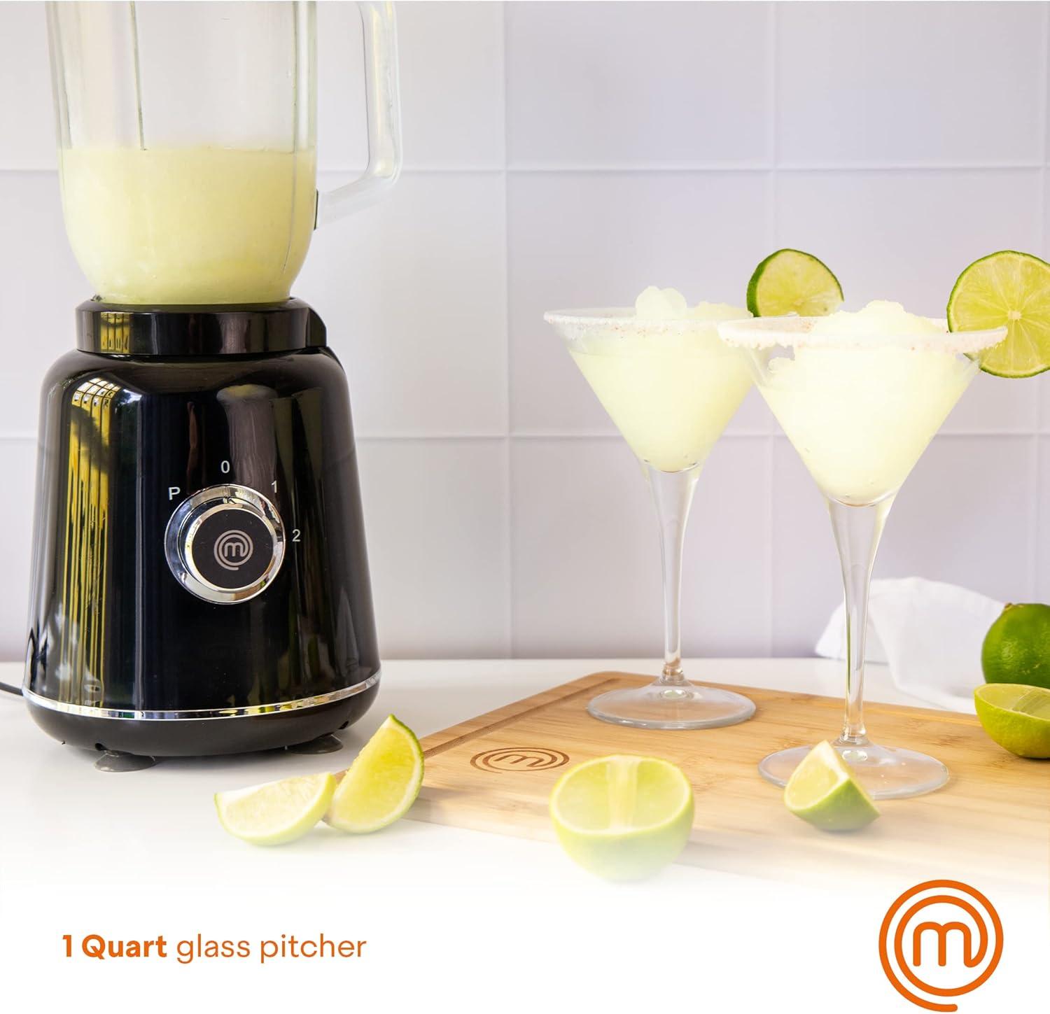 MasterChef 1.1-Qt. 300-Watt 2-Speed Table Blender with Glass Pitcher, VRD91910204001