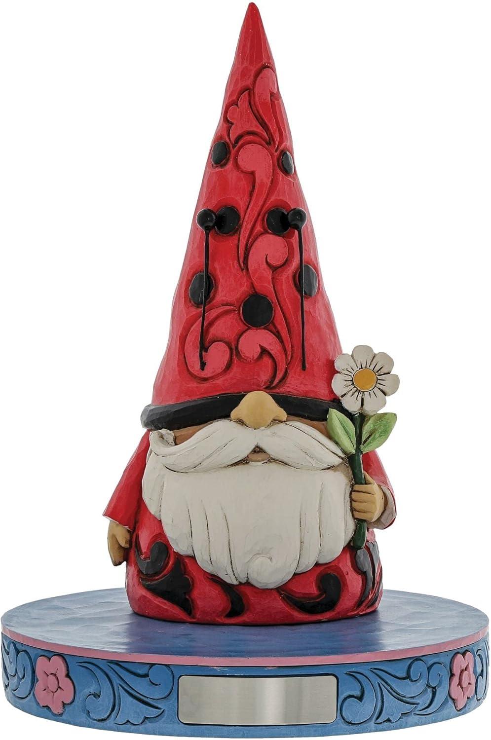 Enesco Jim Shore Heartwood Creek Ladybug Gnome Figurine