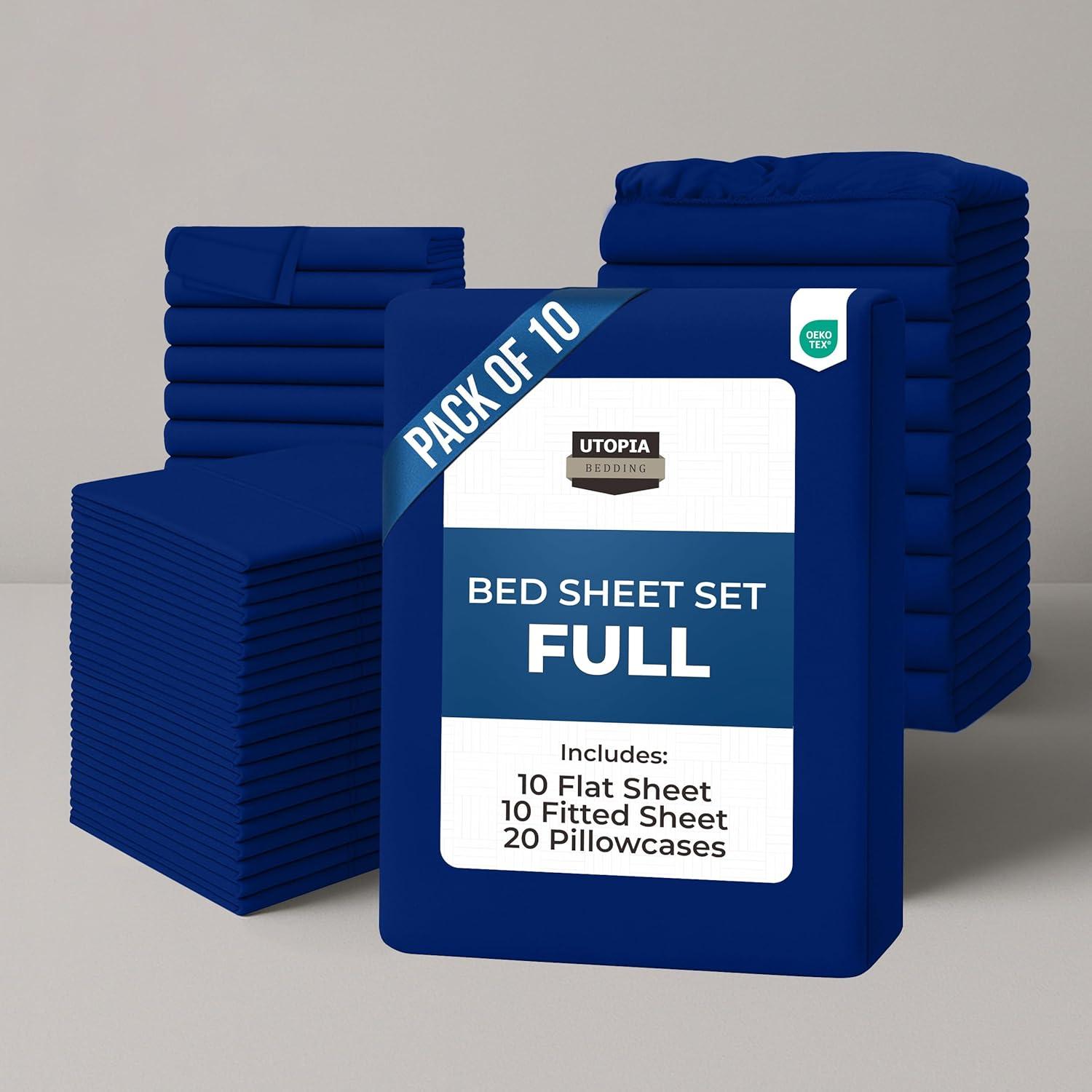 Utopia Bedding Queen Bed Sheets Set - 4 Piece Bedding - Brushed Microfiber - Shrinkage and Fade Resistant - Easy Care (Queen, Yellow)