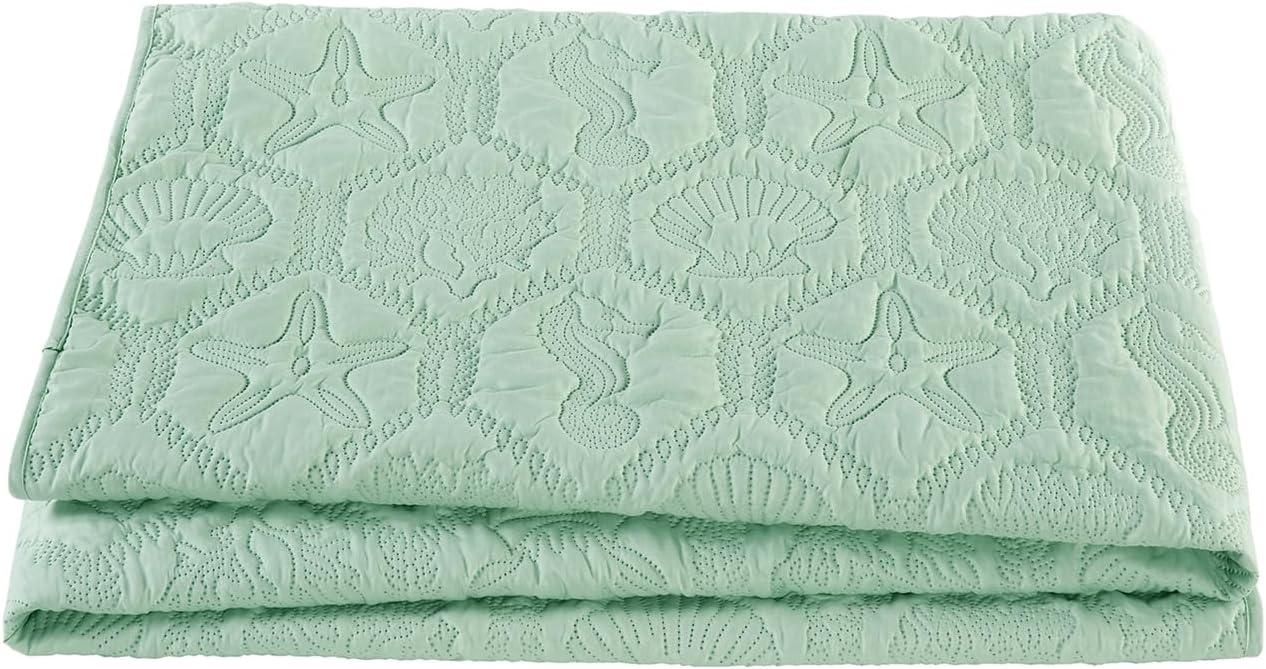 VCNY Shore 3-Piece Embossed Quilt Set