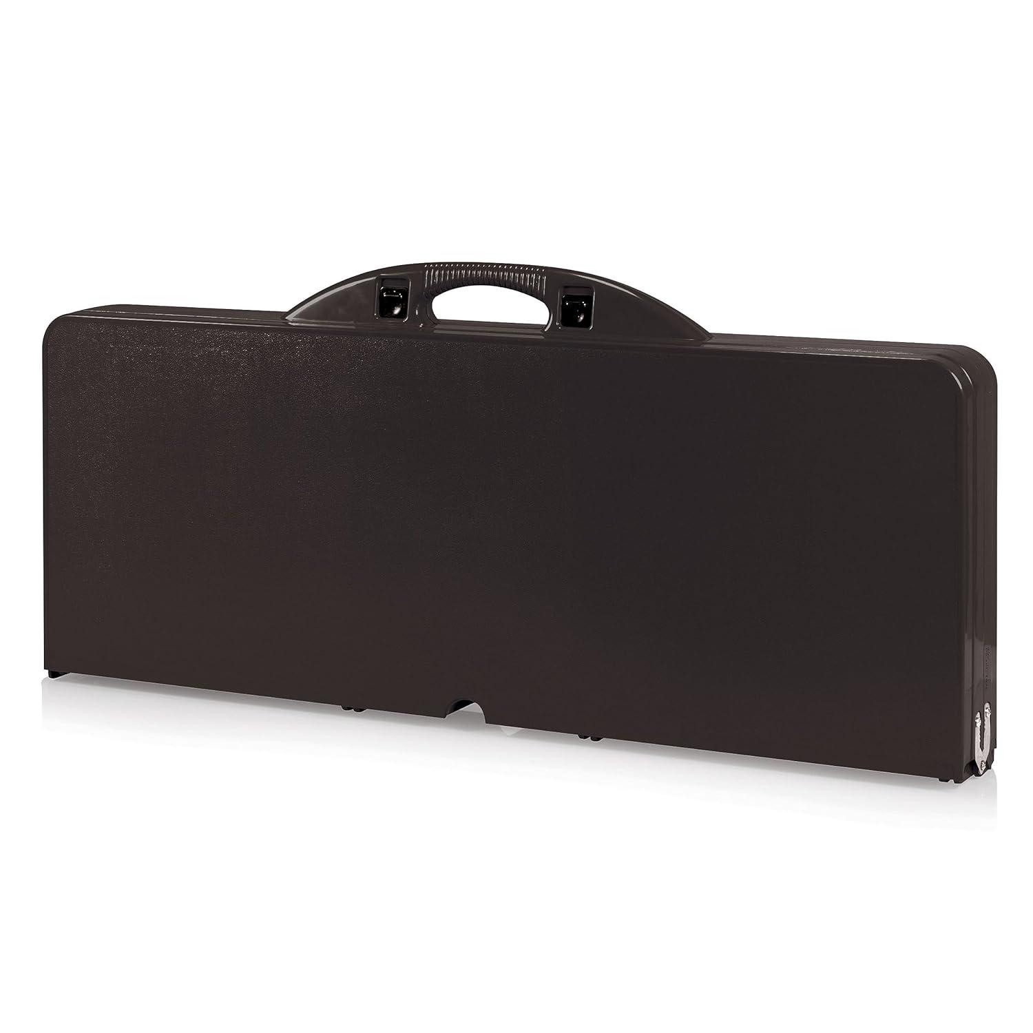 Oniva Rectangle Portable Dining Table with Seats - Black