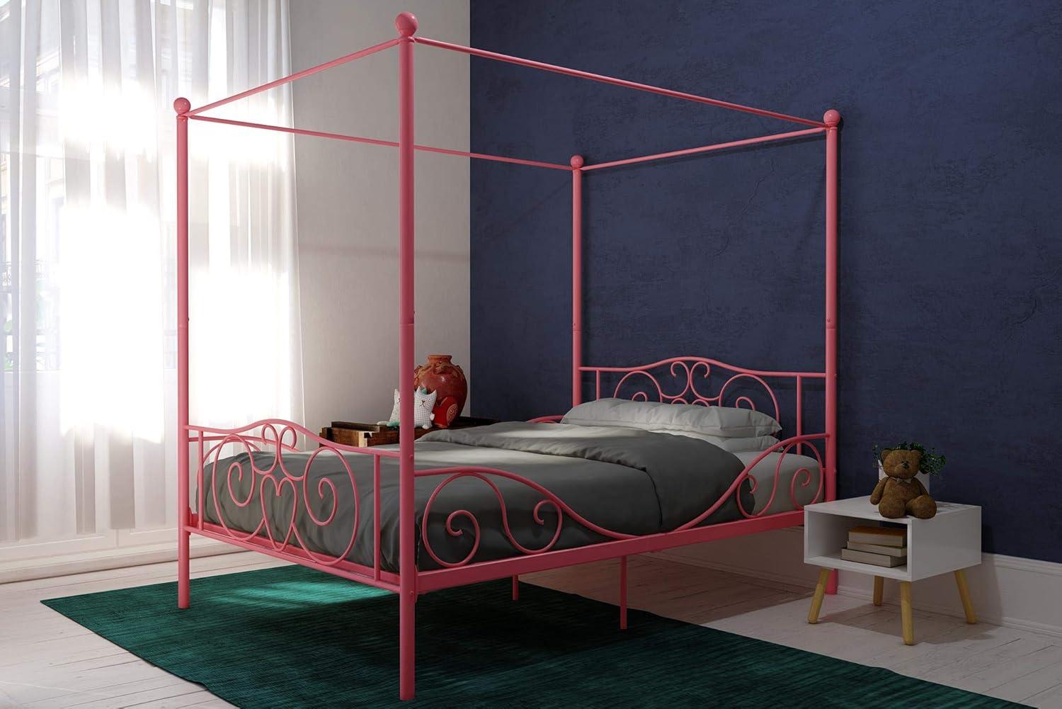 DHP Canopy Metal Bed