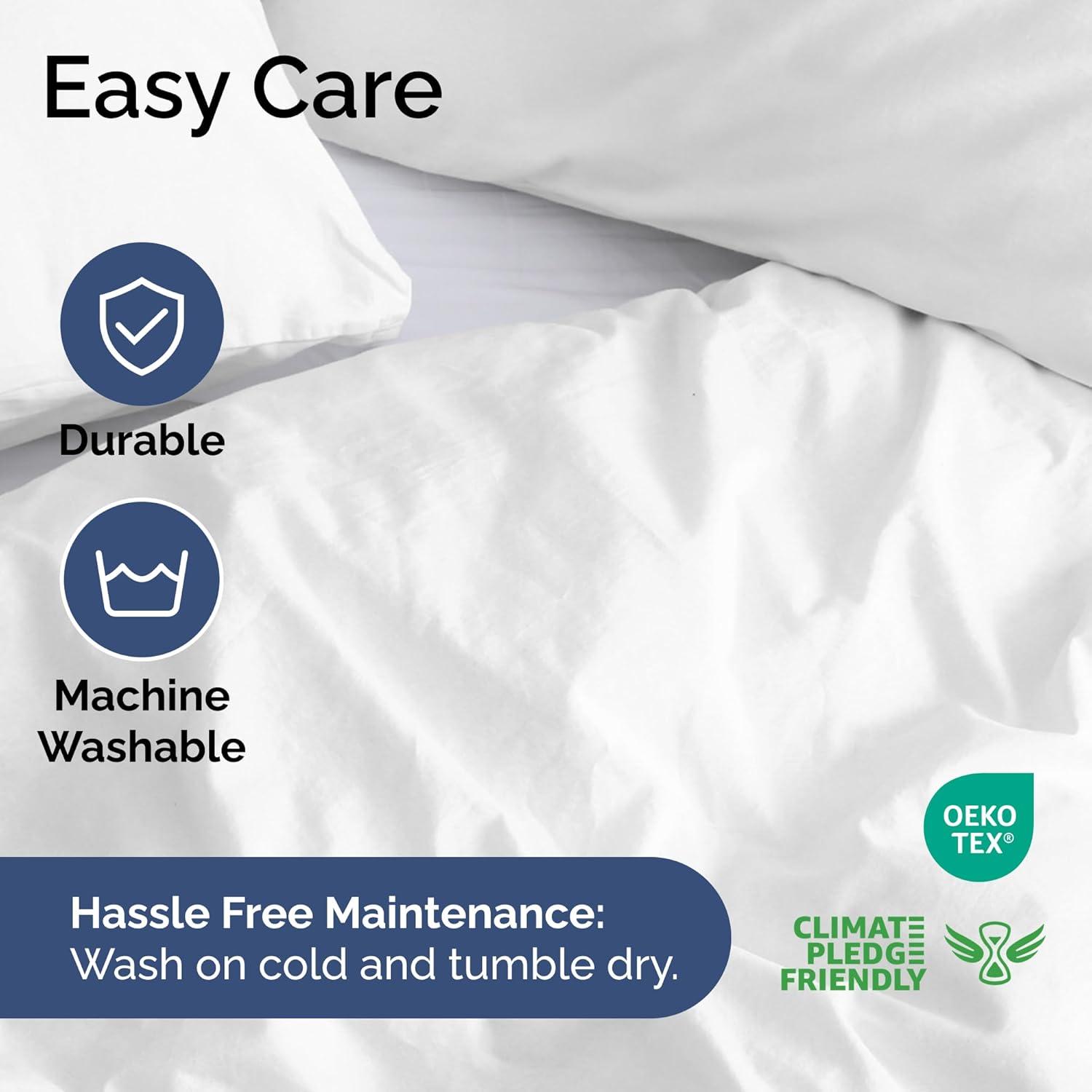 CGK Linens Premium Hotel Quality Soft & Cooling Duvet Cover Set