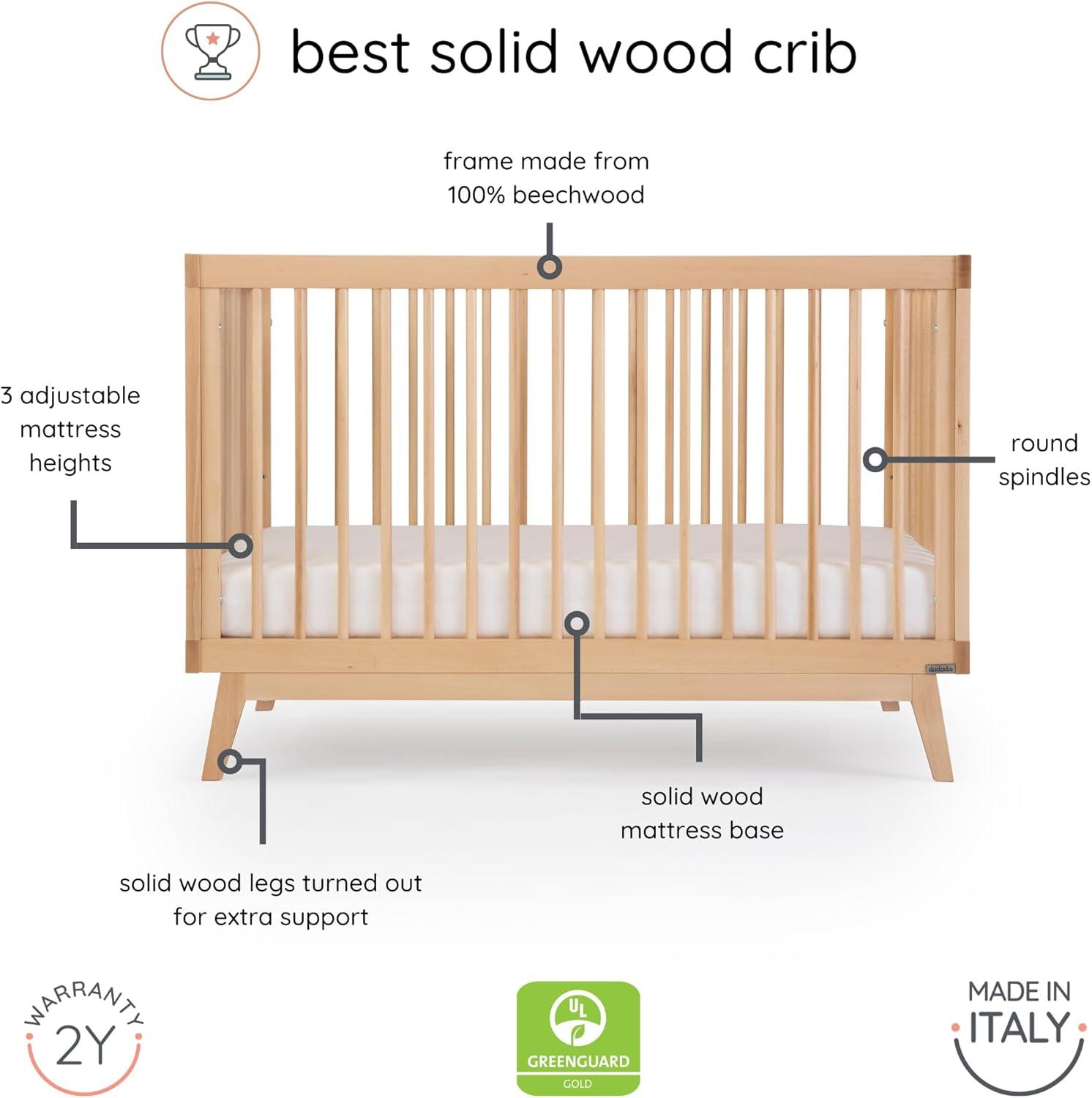 Soho Adjustable Height Crib