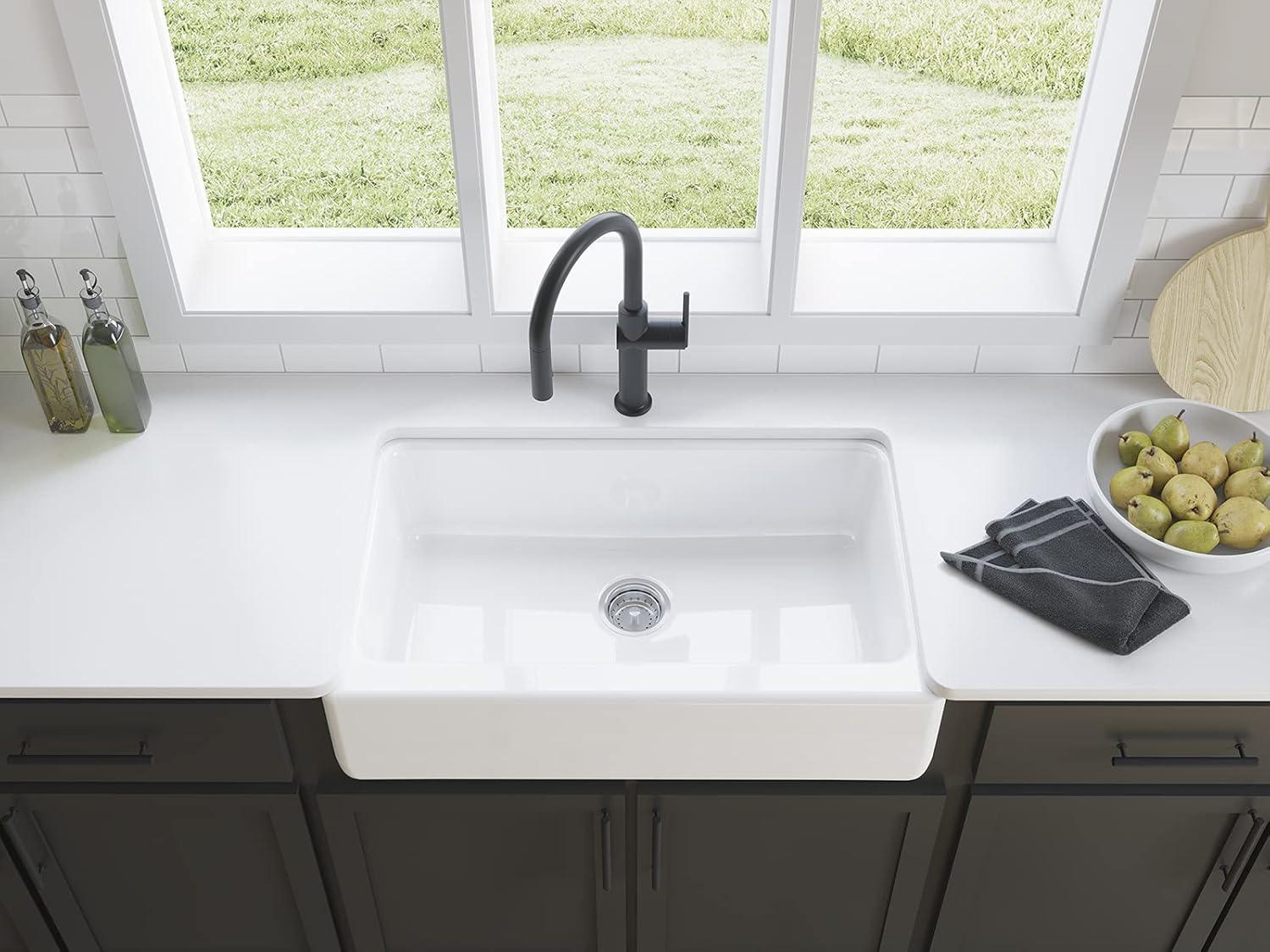 Dickinson Undermount Single-Bowl Farmhouse Kitchen Sinkundermount Single-Bowl Farmhouse Kitchen Sink