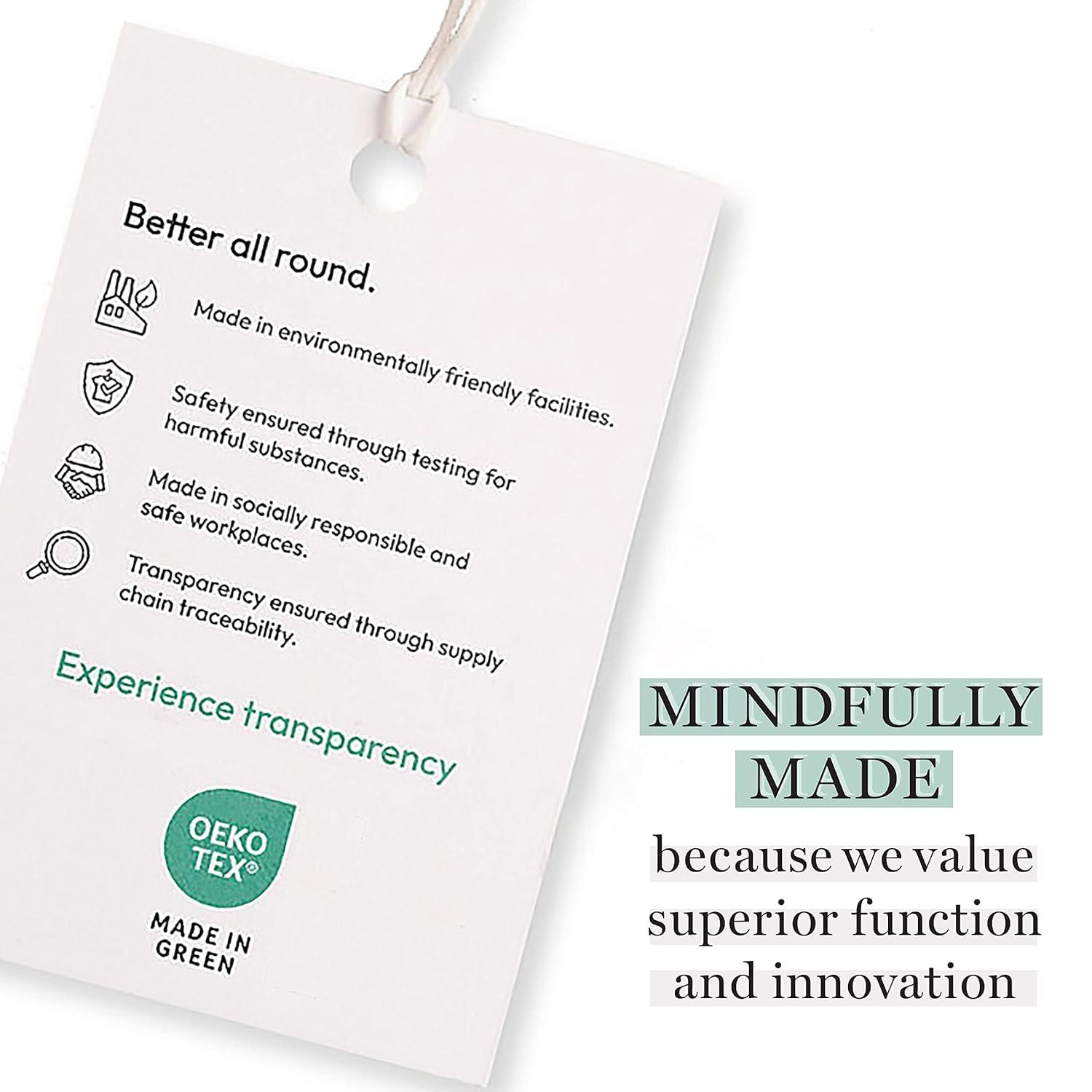 MARTHA STEWART 100% Cotton Queen Sheet Set - 4 Piece, Soft, Smooth, Durable, Easy Care, 16" Deep Pocket Sheet, Bedding Sheets, Sateen Sheet, 1 Flat, 1 Fitted, 2 Pillowcases, Blush