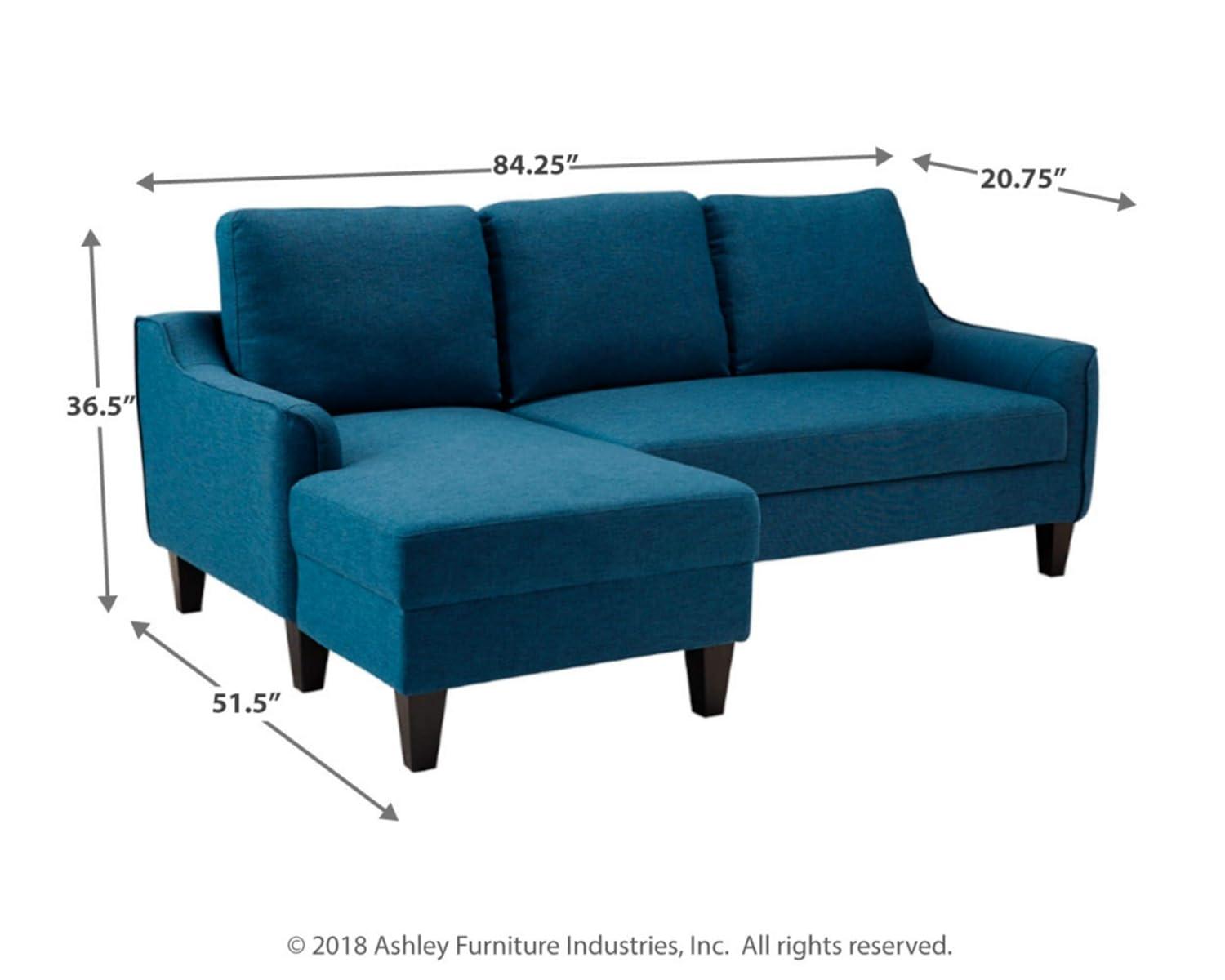 Signature Design by Ashley Jarreau Sofa Chaise Sleeper in Gray