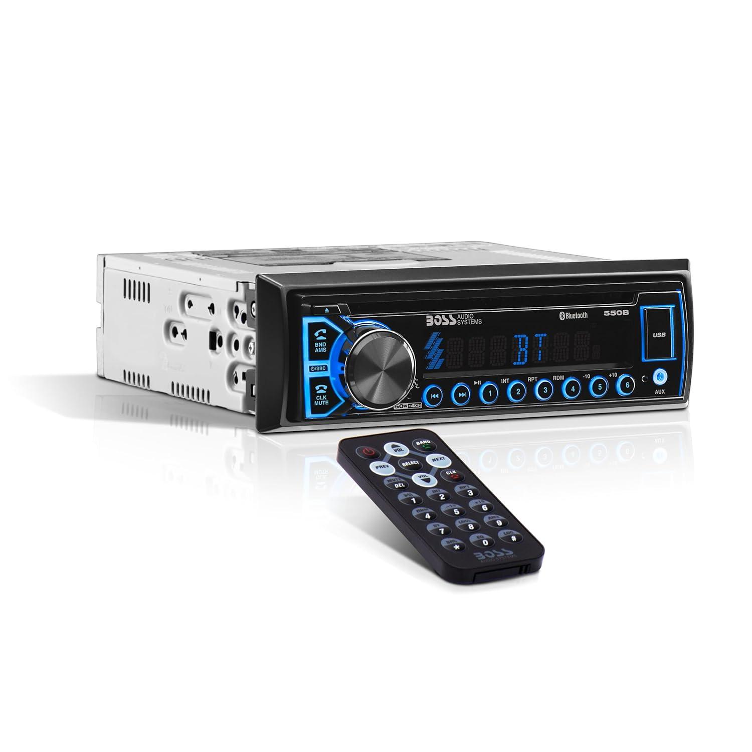 BOSS Audio Systems Elite 550B Car Stereo, Bluetooth, CD, MP3, USB, AM/FM Radio