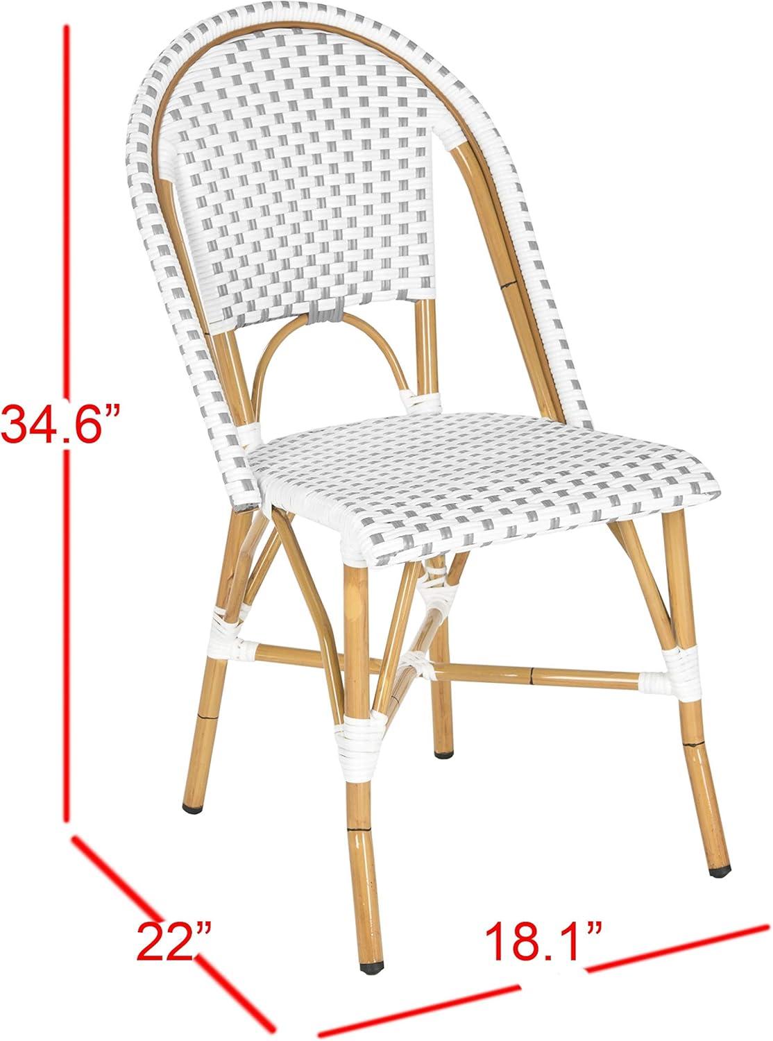 Salcha Indoor Outdoor French Bistro Side Chair (Set of 2)  - Safavieh