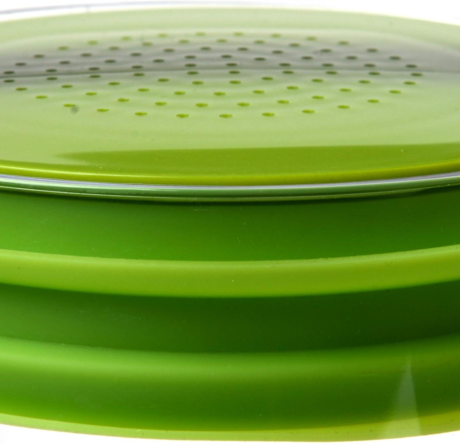 Prepara Green Grocer Super Savor Vacuum Seal Food Storage Container, Green