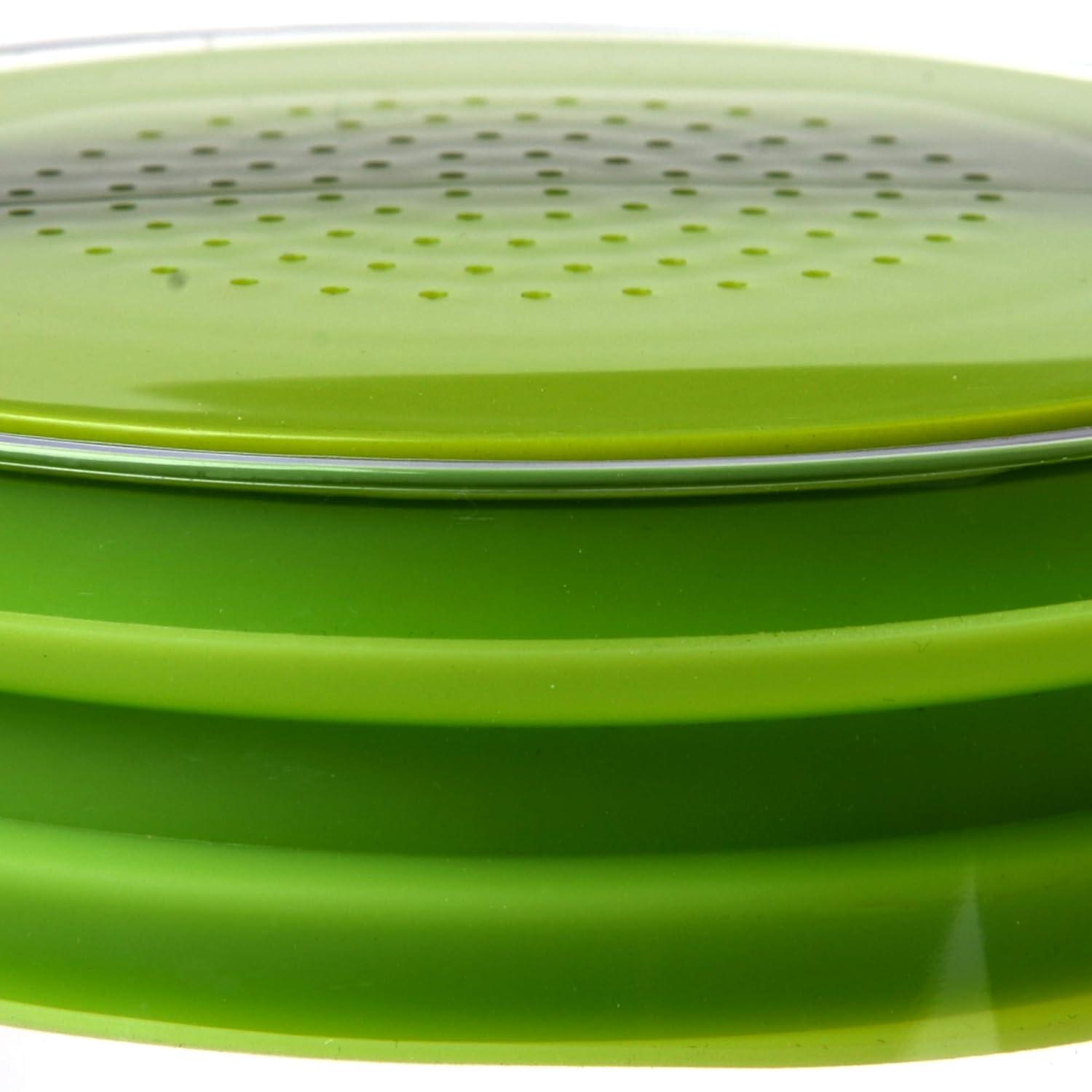 Prepara Green Grocer Super Savor Vacuum Seal Food Storage Container, Green