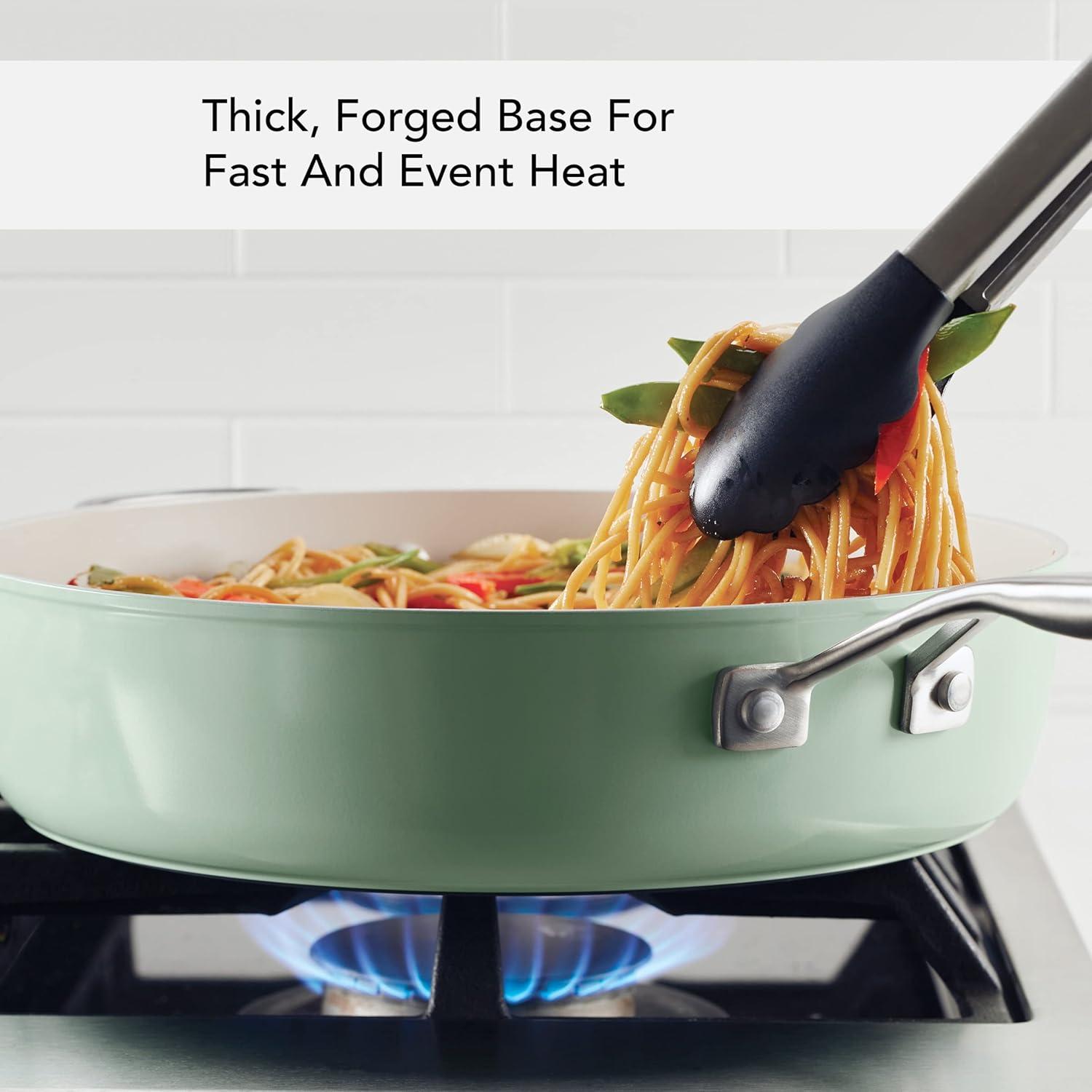 KitchenAid® KitchenAid® Hard Anodized Ceramic Nonstick Saute Pan with Lid, 5 Quart