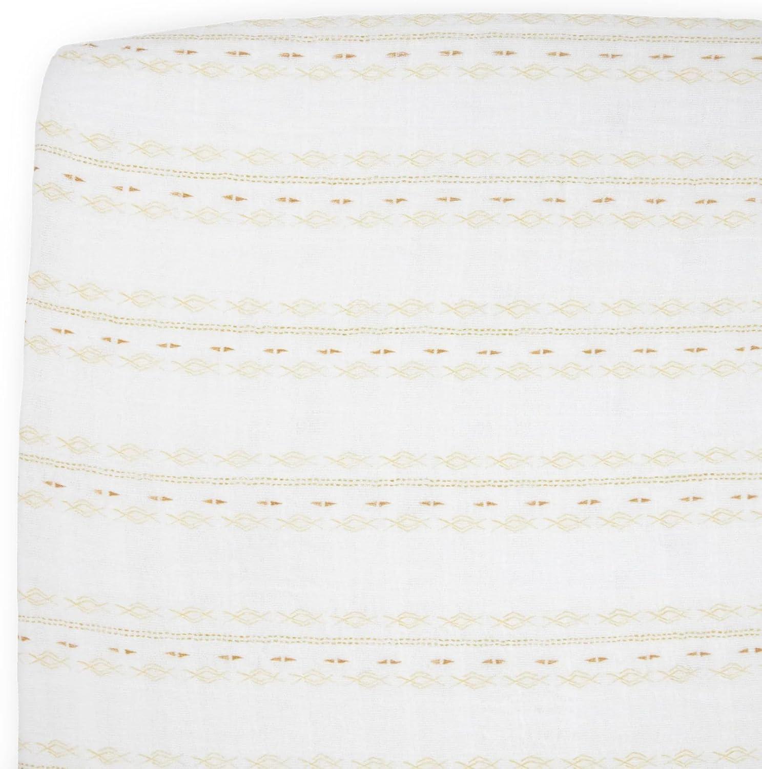 Little Unicorn Toddler Bedding 3-Piece Set | Super Soft & Breathable Muslin Fabric | for Convertible Cribs & Toddler Beds (Mighty Jungle)