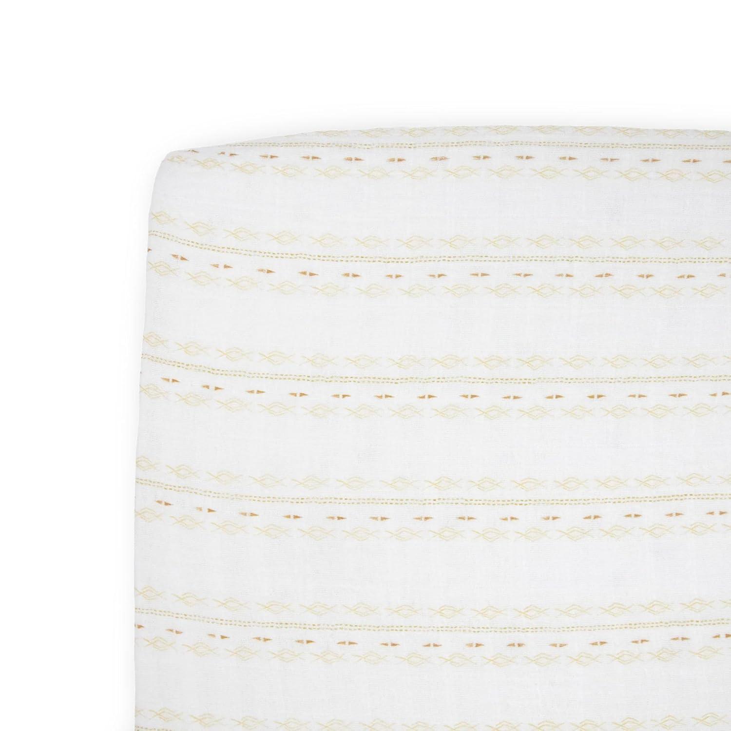 Little Unicorn Toddler Bedding 3-Piece Set | Super Soft & Breathable Muslin Fabric | for Convertible Cribs & Toddler Beds (Mighty Jungle)