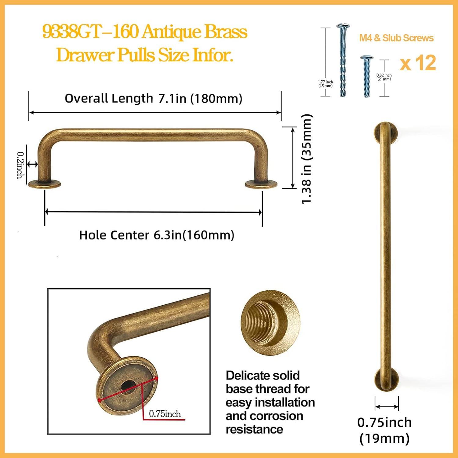 Antique Bar Pull Multipack