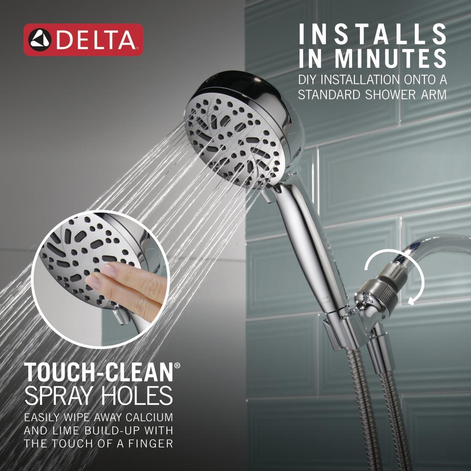 ProClean Handheld Shower, High Pressure Spray Handheld Shower Head, Hand Shower with Hose