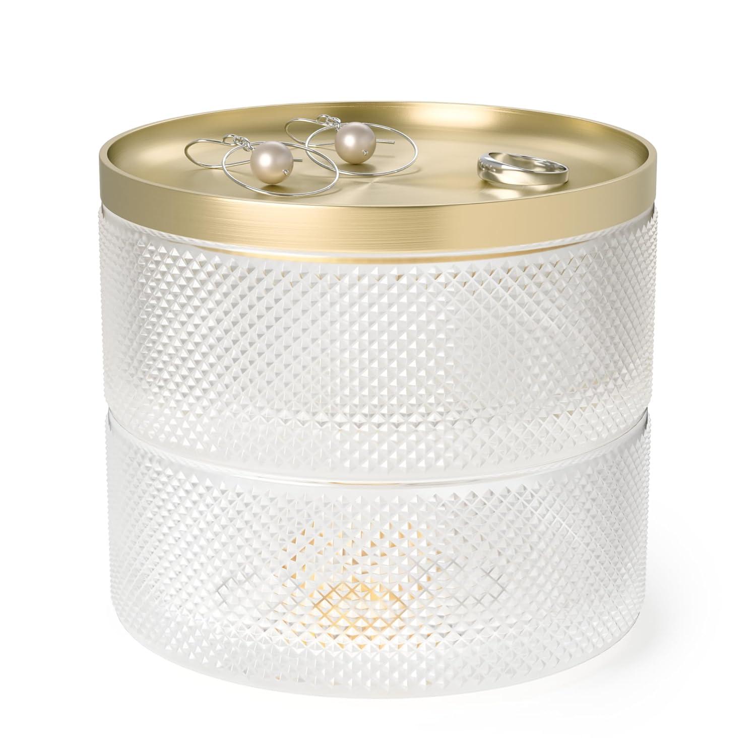 Umbra Tesora Glass Jewelry Storage Box