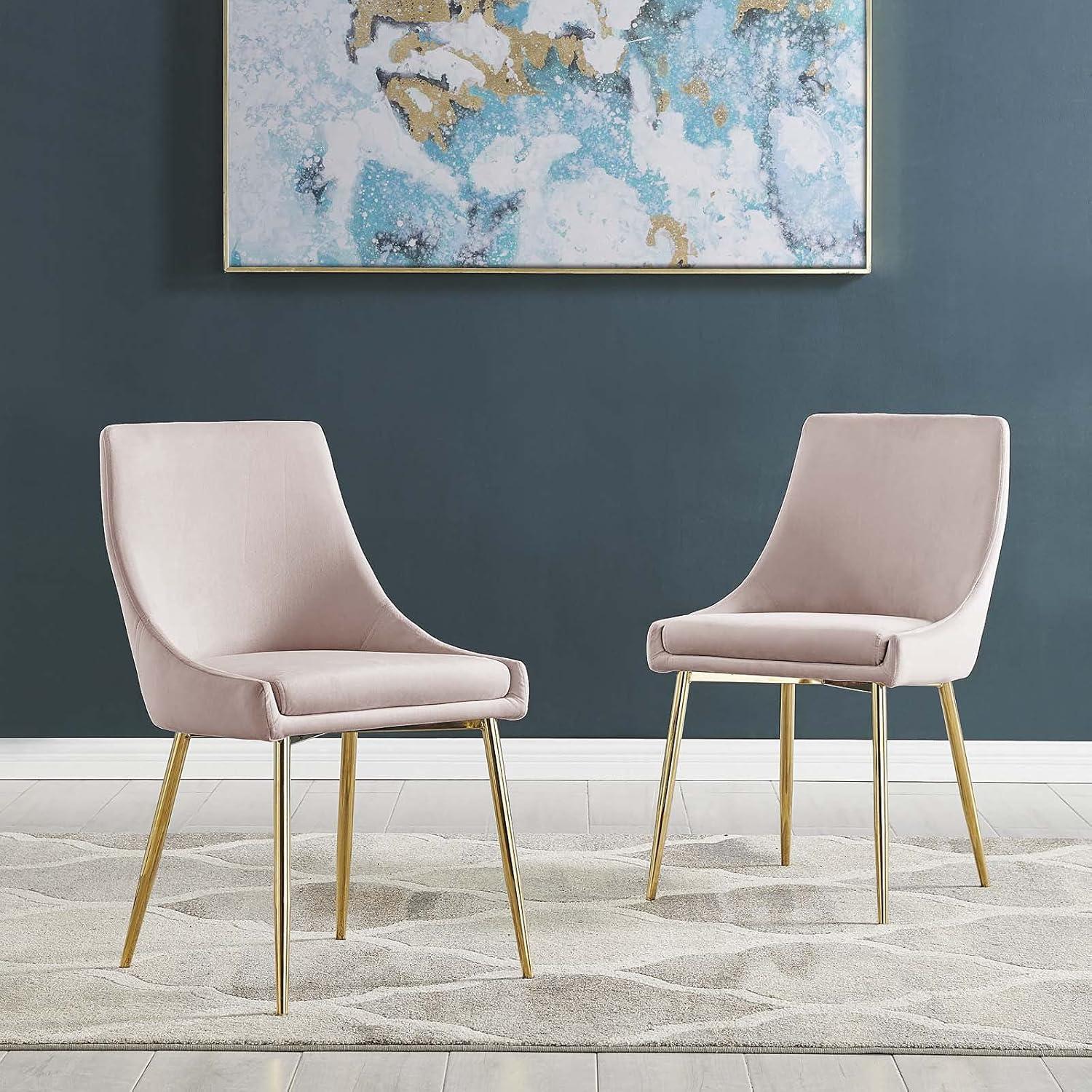 Modway Viscount Performance Velvet Dining Chairs | Wayfair