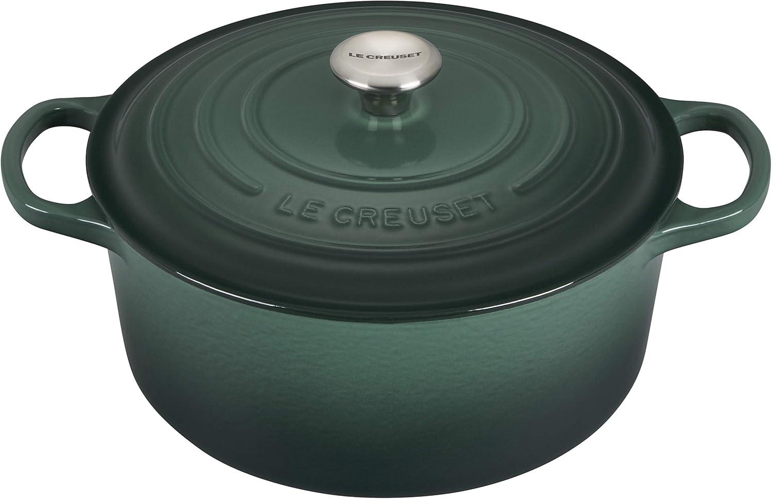 Le Creuset Enameled Cast Iron Oval Dutch Oven with Lid